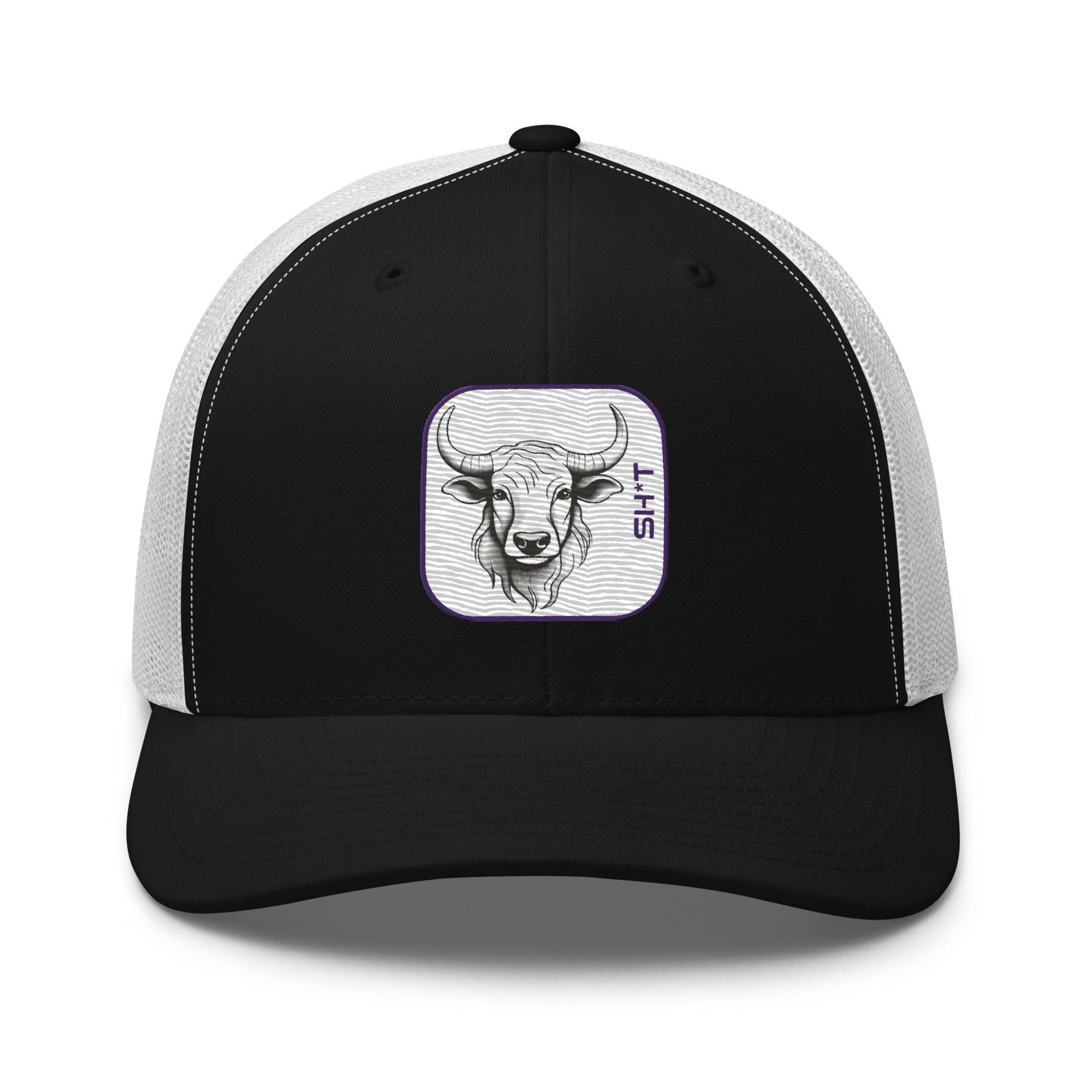 'Bull Sh*t' Retro Trucker Cap - POMA Graphics