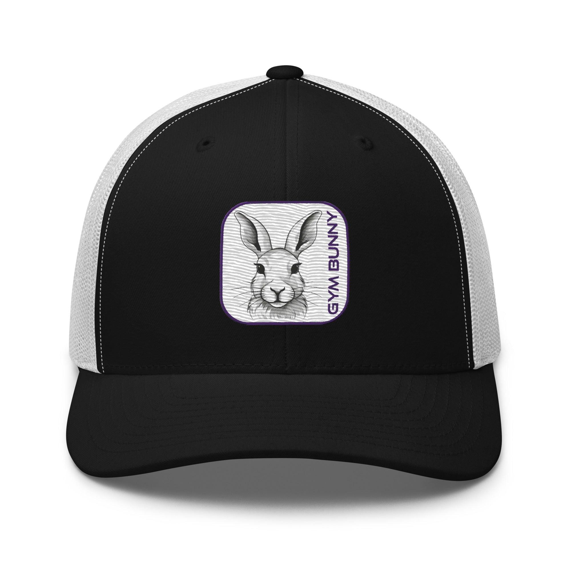 'Gym Bunny' Retro Trucker Cap - POMA Graphics