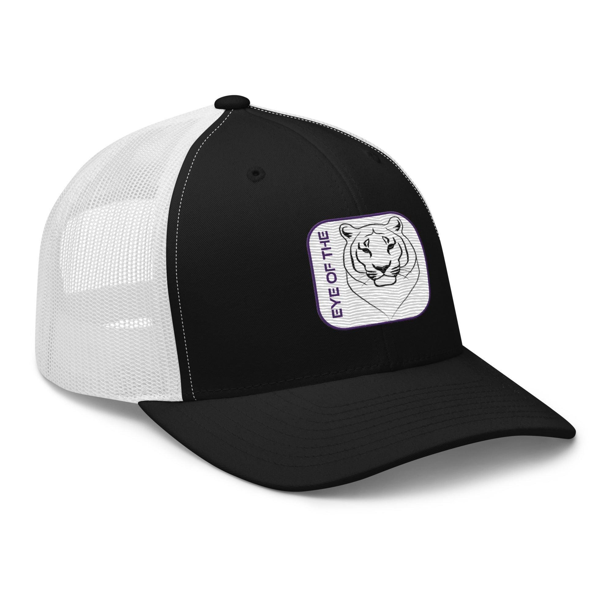 'Eye Of The Tiger' Retro Trucker Cap - POMA Graphics