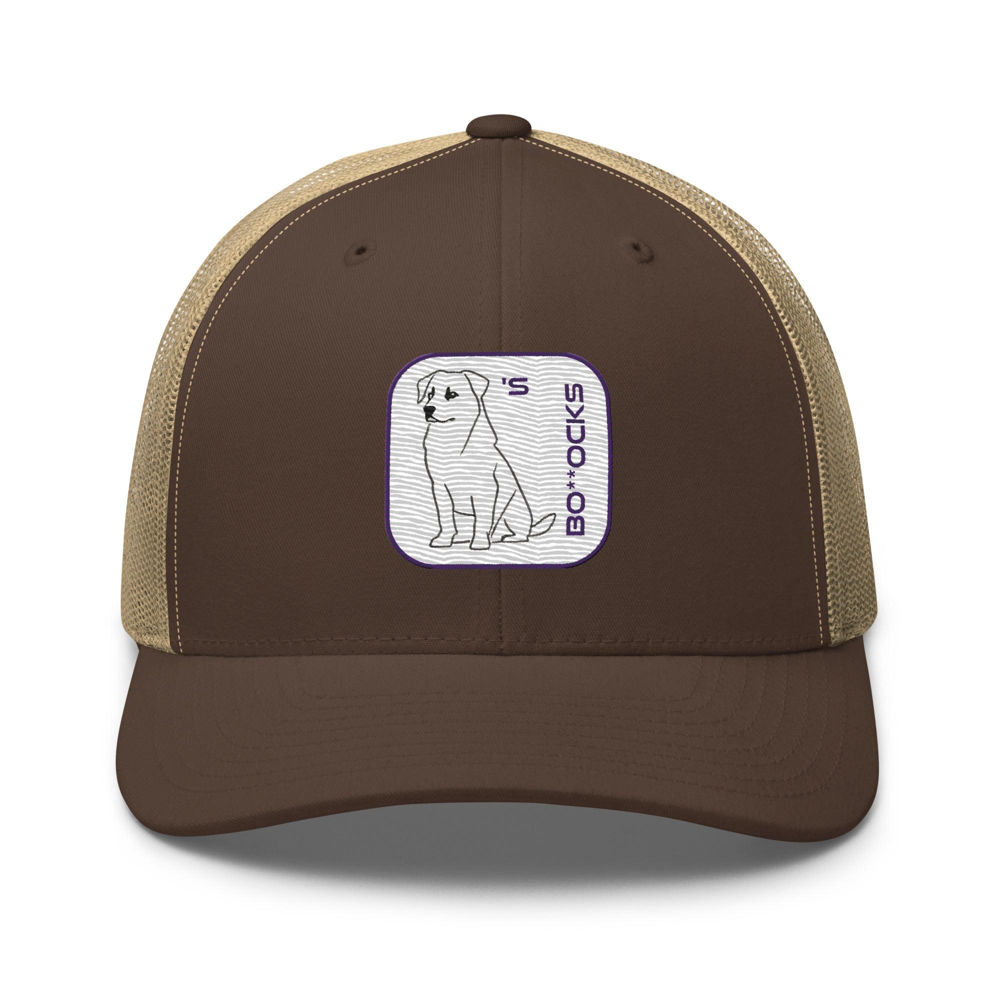 'Dog's Bo**ocks' Retro Trucker Cap - POMA Graphics