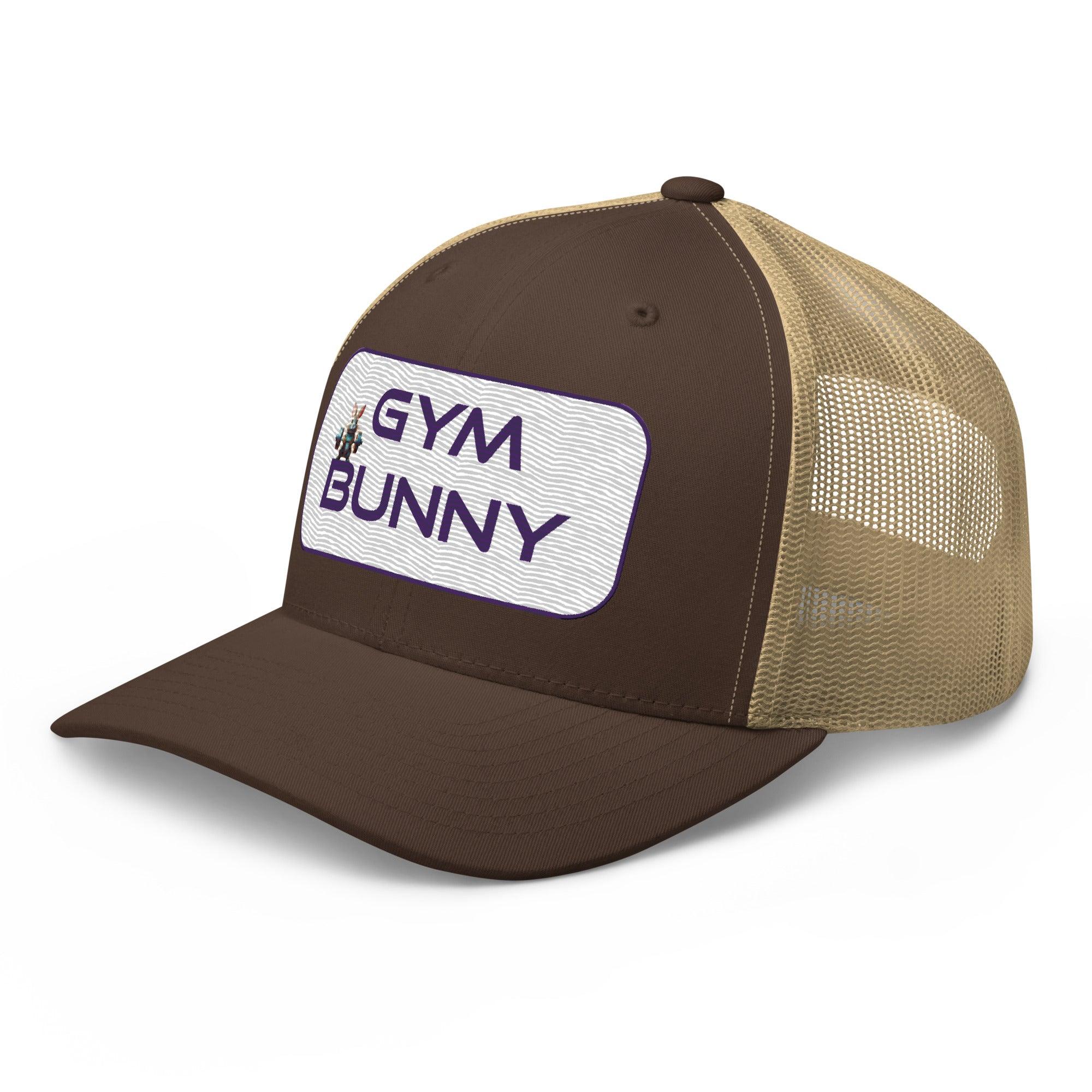 'Gym Bunny' Retro Trucker Cap - POMA Graphics