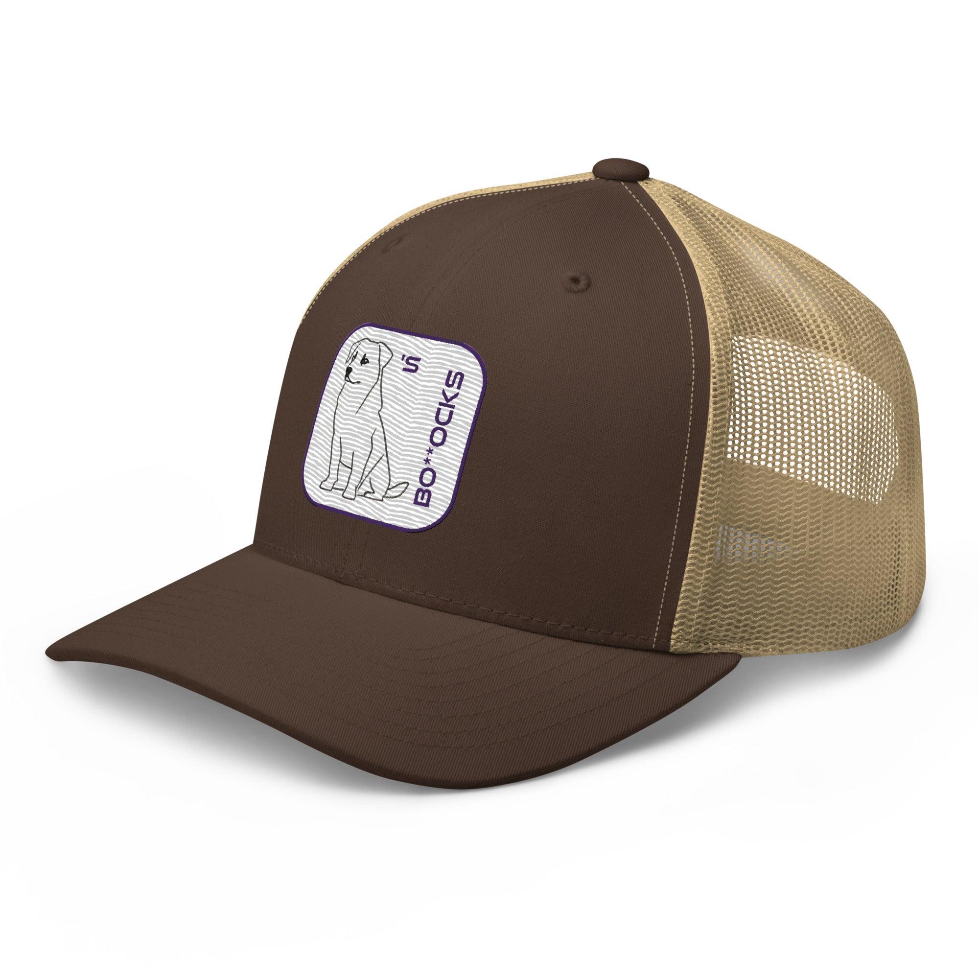 'Dog's Bo**ocks' Retro Trucker Cap - POMA Graphics