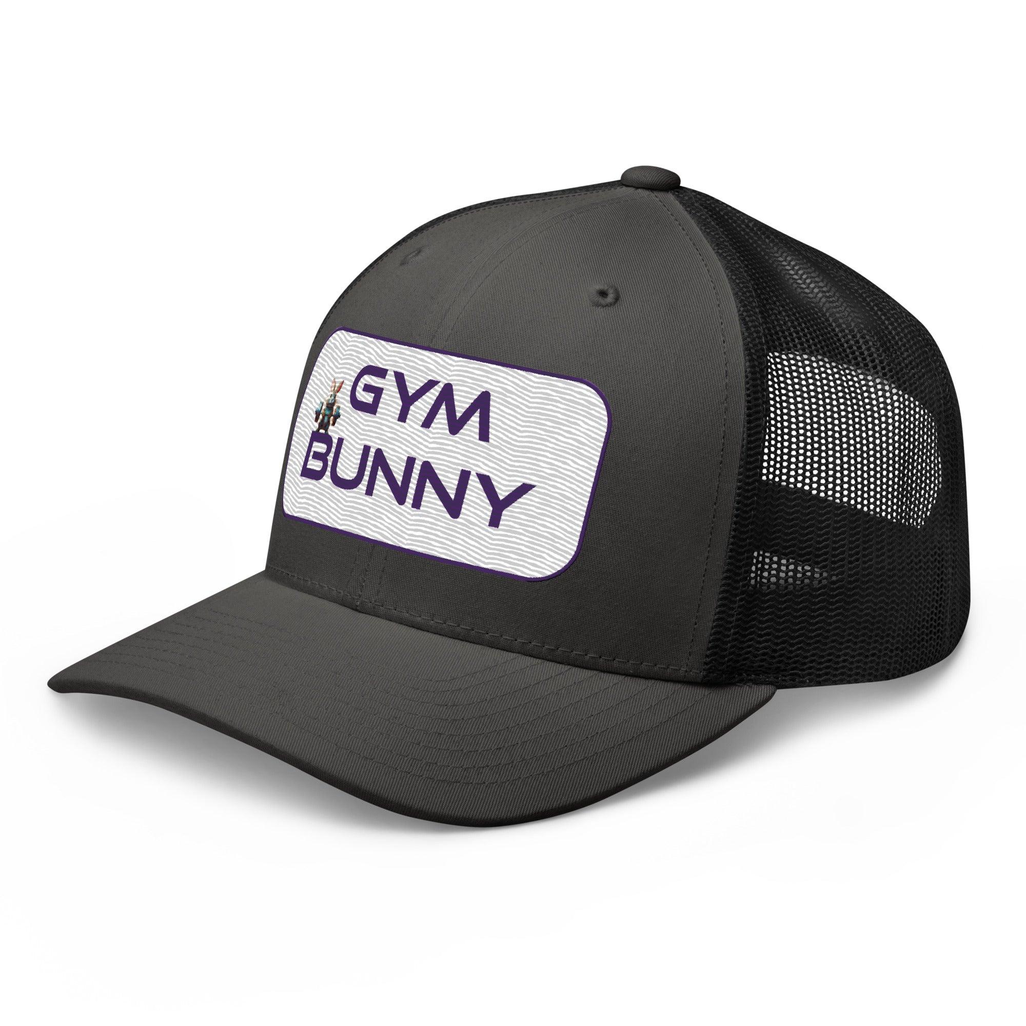 'Gym Bunny' Retro Trucker Cap - POMA Graphics