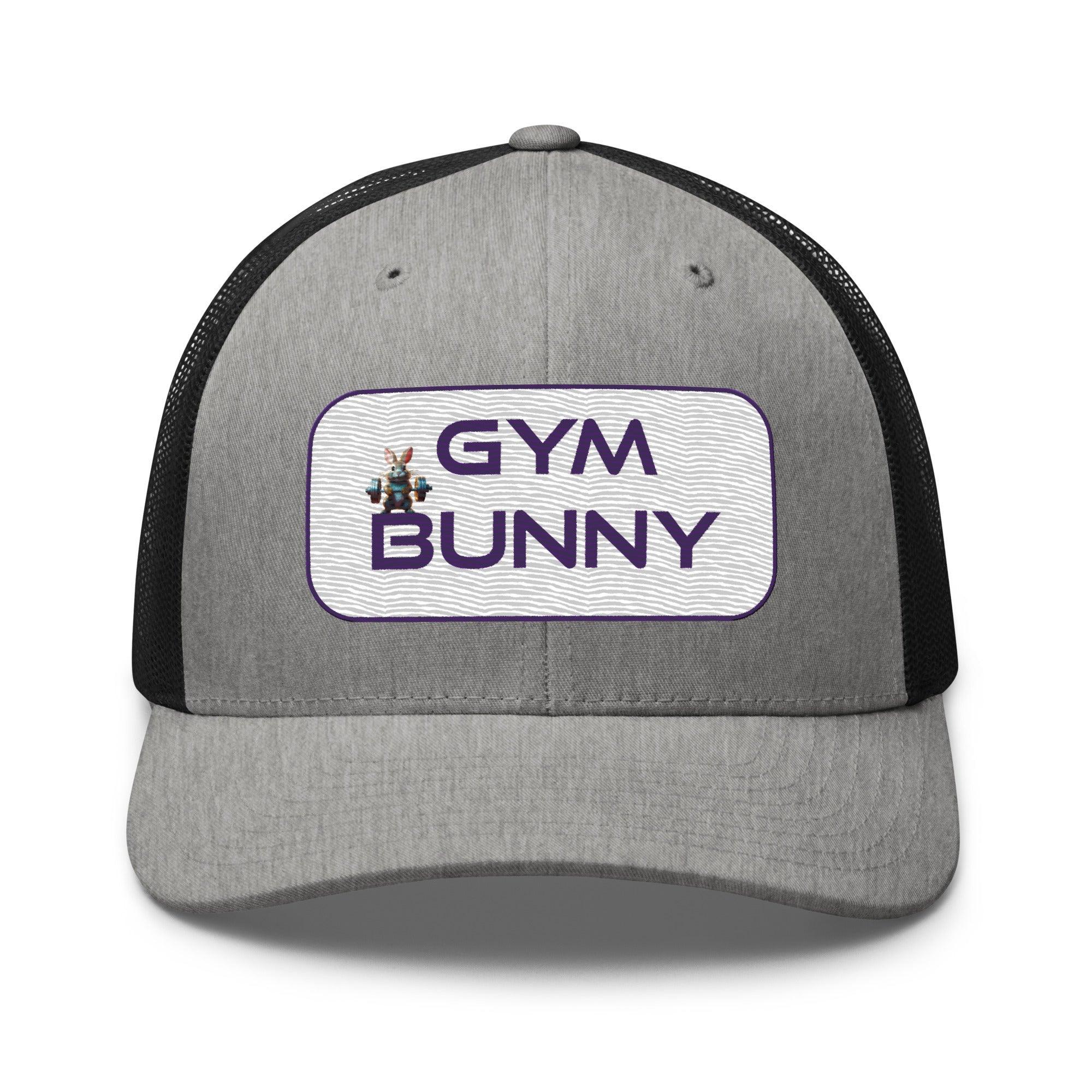 'Gym Bunny' Retro Trucker Cap - POMA Graphics