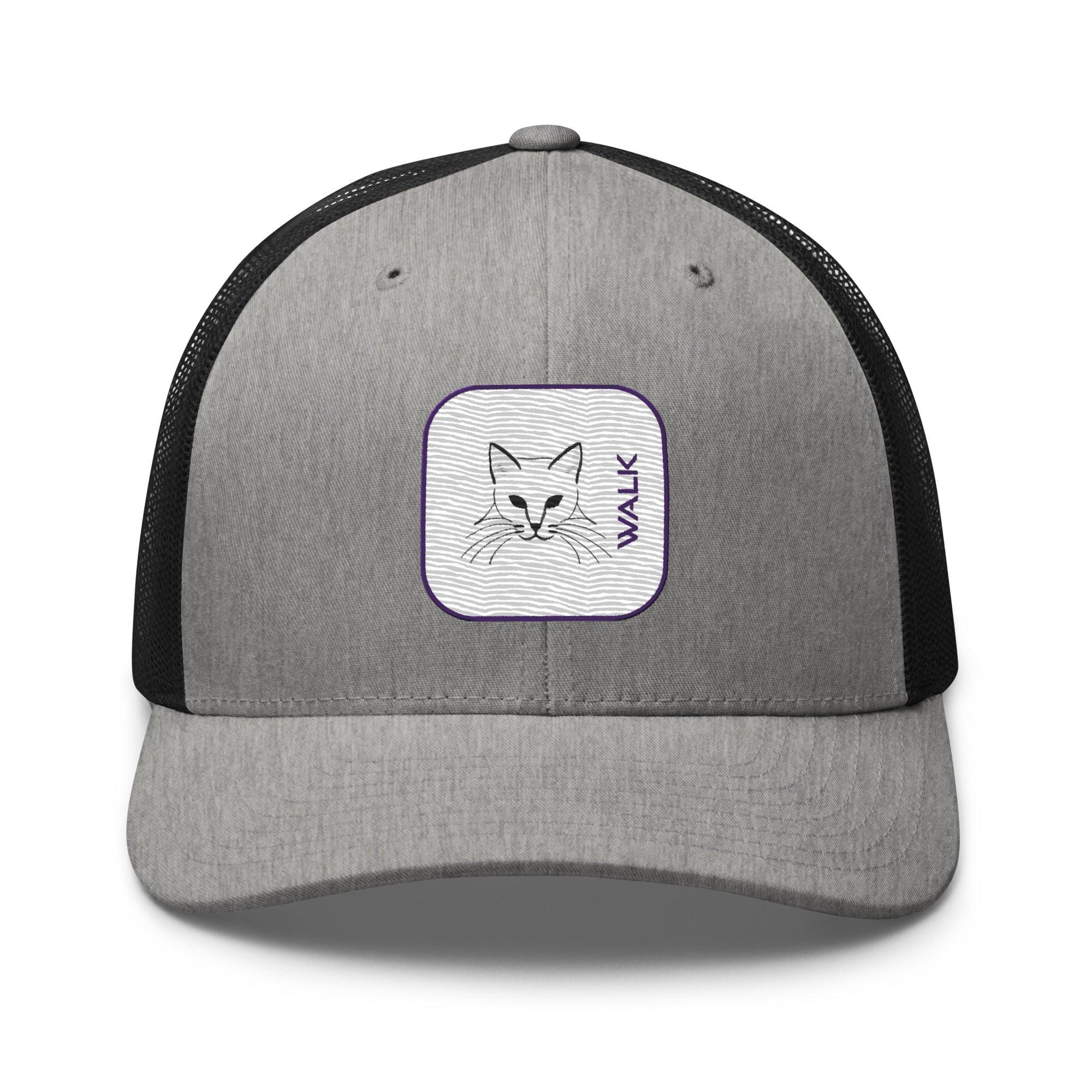 'Cat Walk' Retro Trucker Cap - POMA Graphics