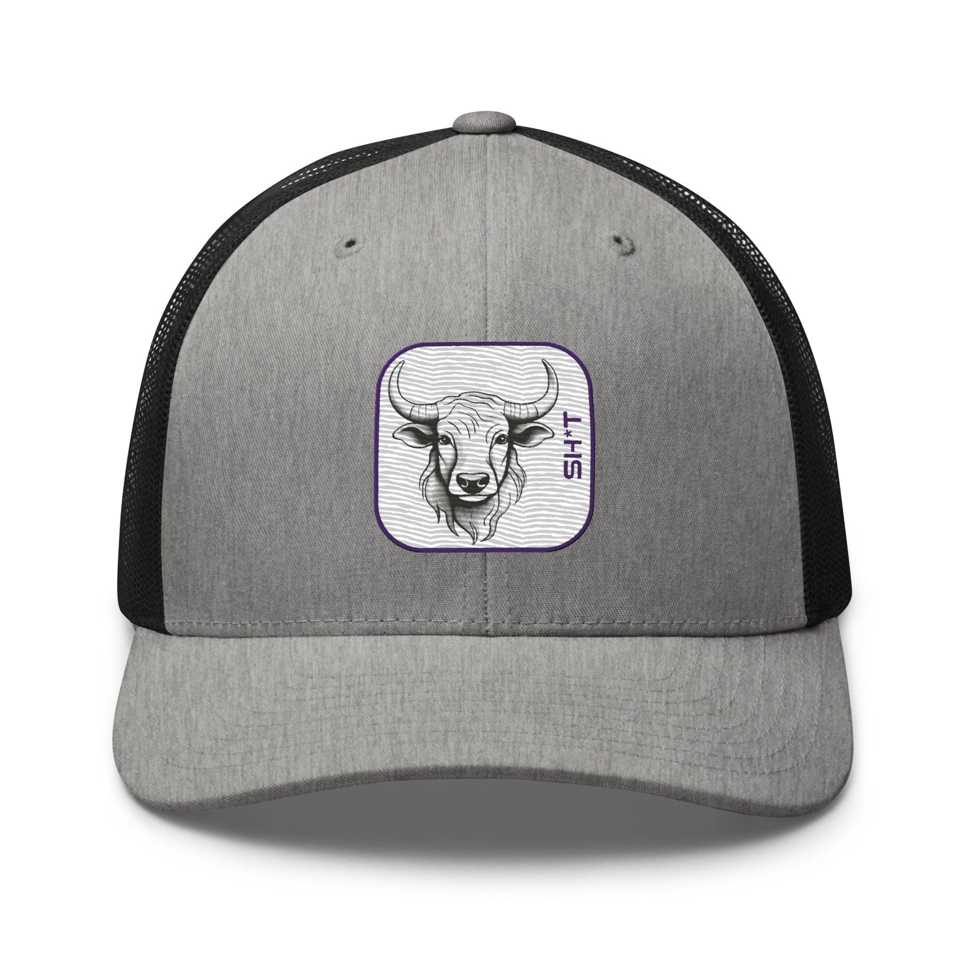 'Bull Sh*t' Retro Trucker Cap - POMA Graphics