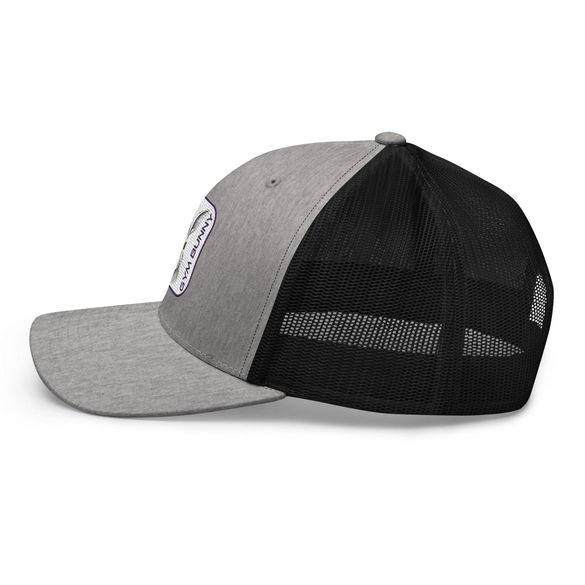 'Gym Bunny' Retro Trucker Cap - POMA Graphics