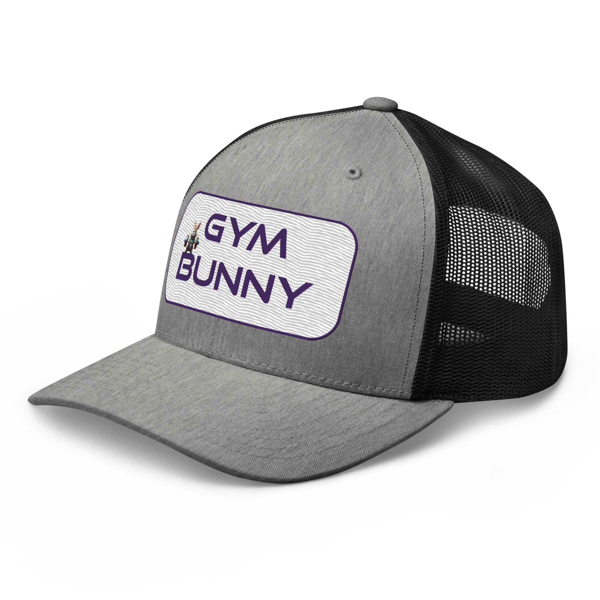 'Gym Bunny' Retro Trucker Cap - POMA Graphics