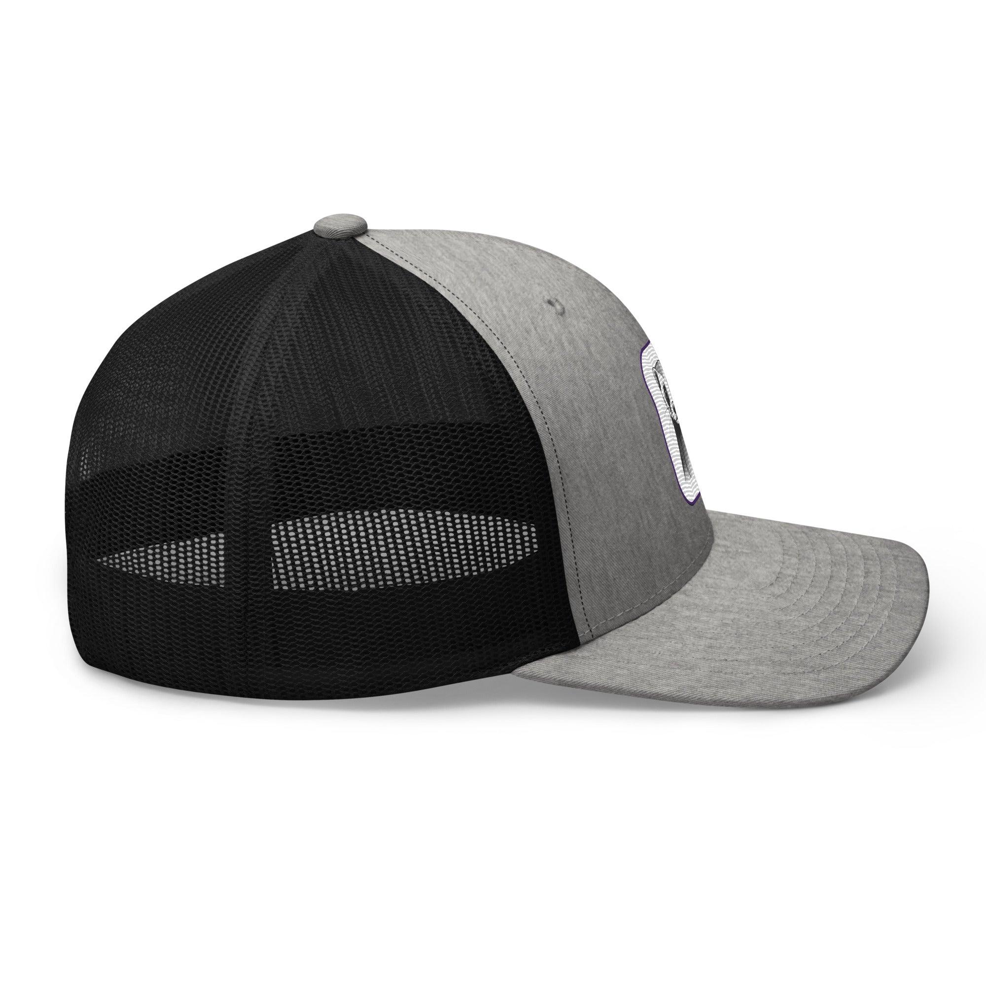 'Minx' Retro Trucker Cap - POMA Graphics