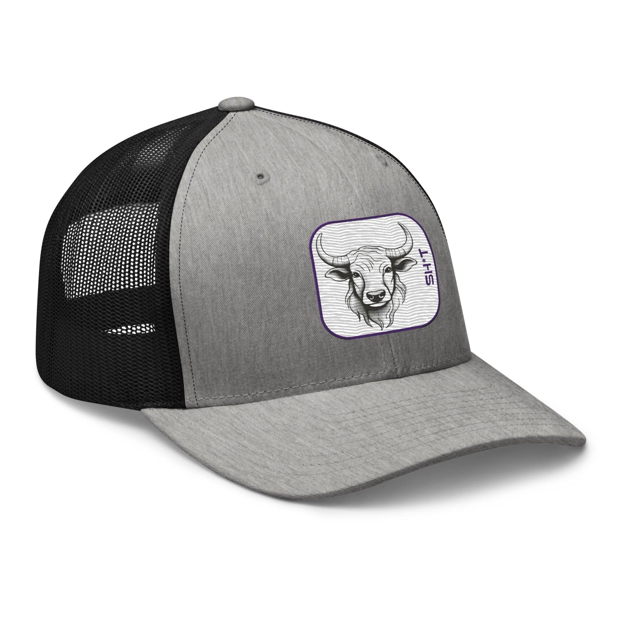 'Bull Sh*t' Retro Trucker Cap - POMA Graphics