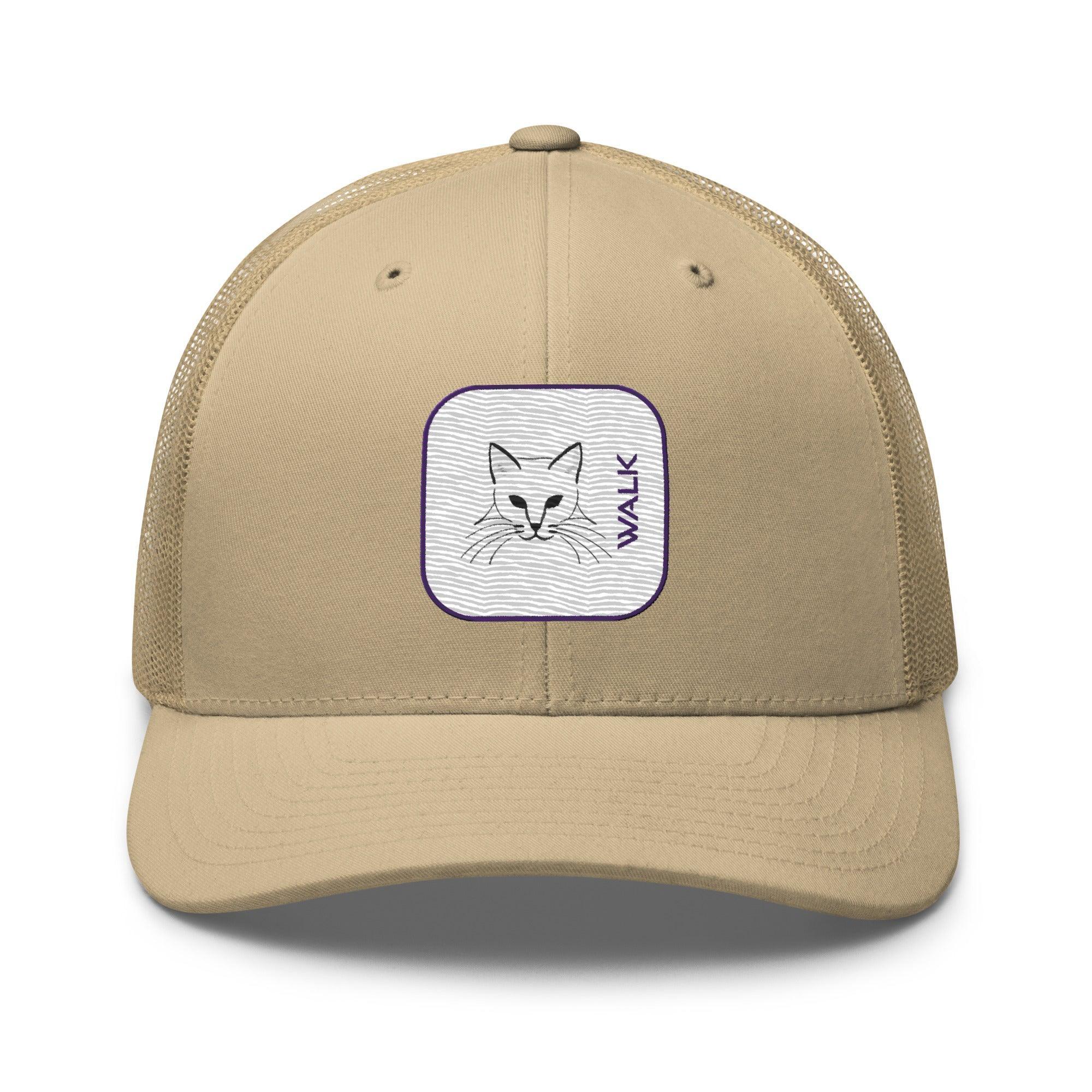 'Cat Walk' Retro Trucker Cap - POMA Graphics