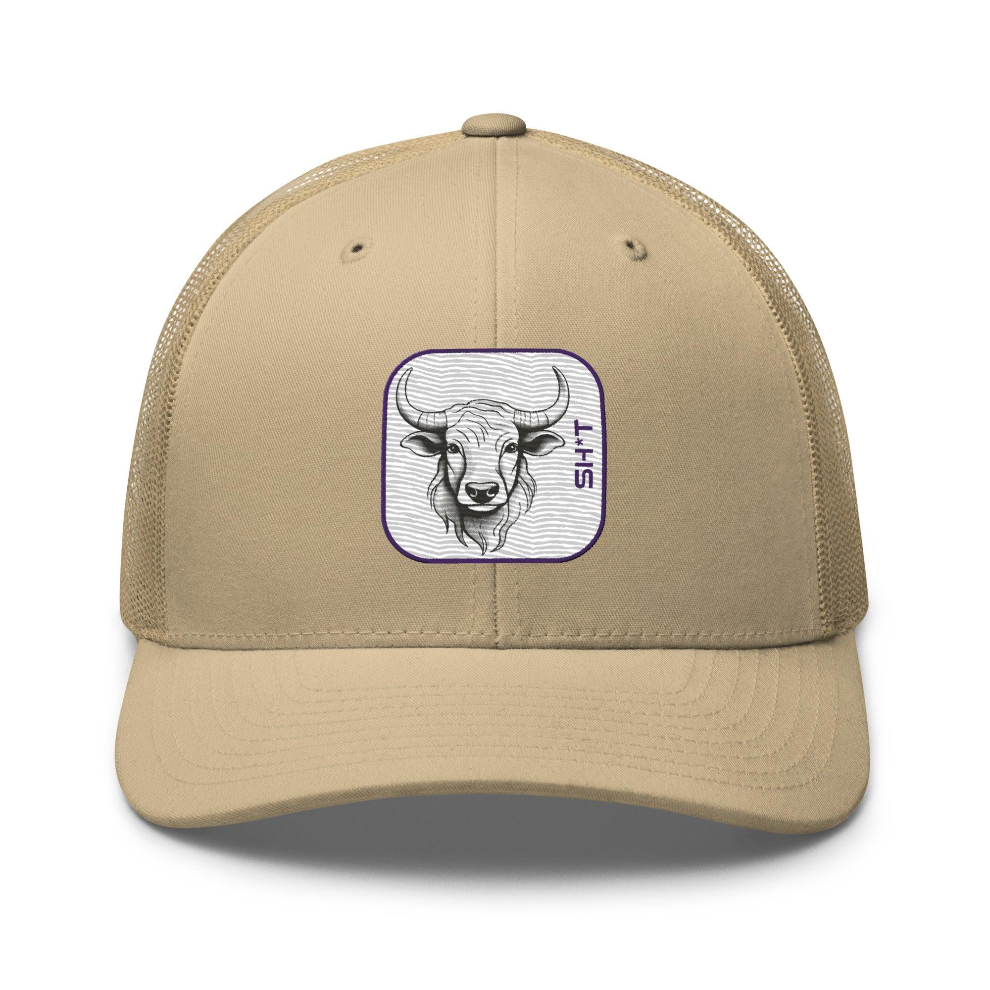 'Bull Sh*t' Retro Trucker Cap - POMA Graphics