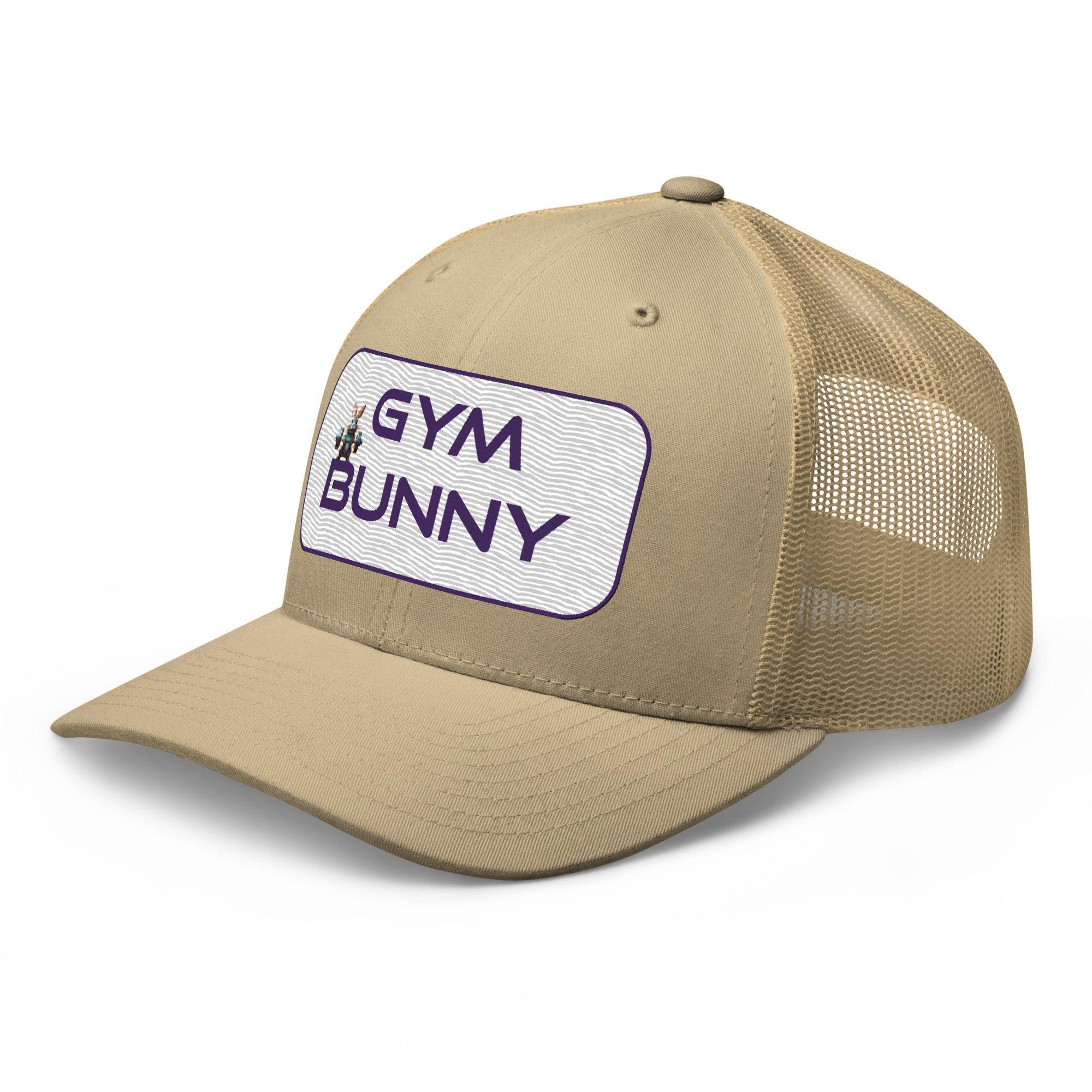 'Gym Bunny' Retro Trucker Cap - POMA Graphics