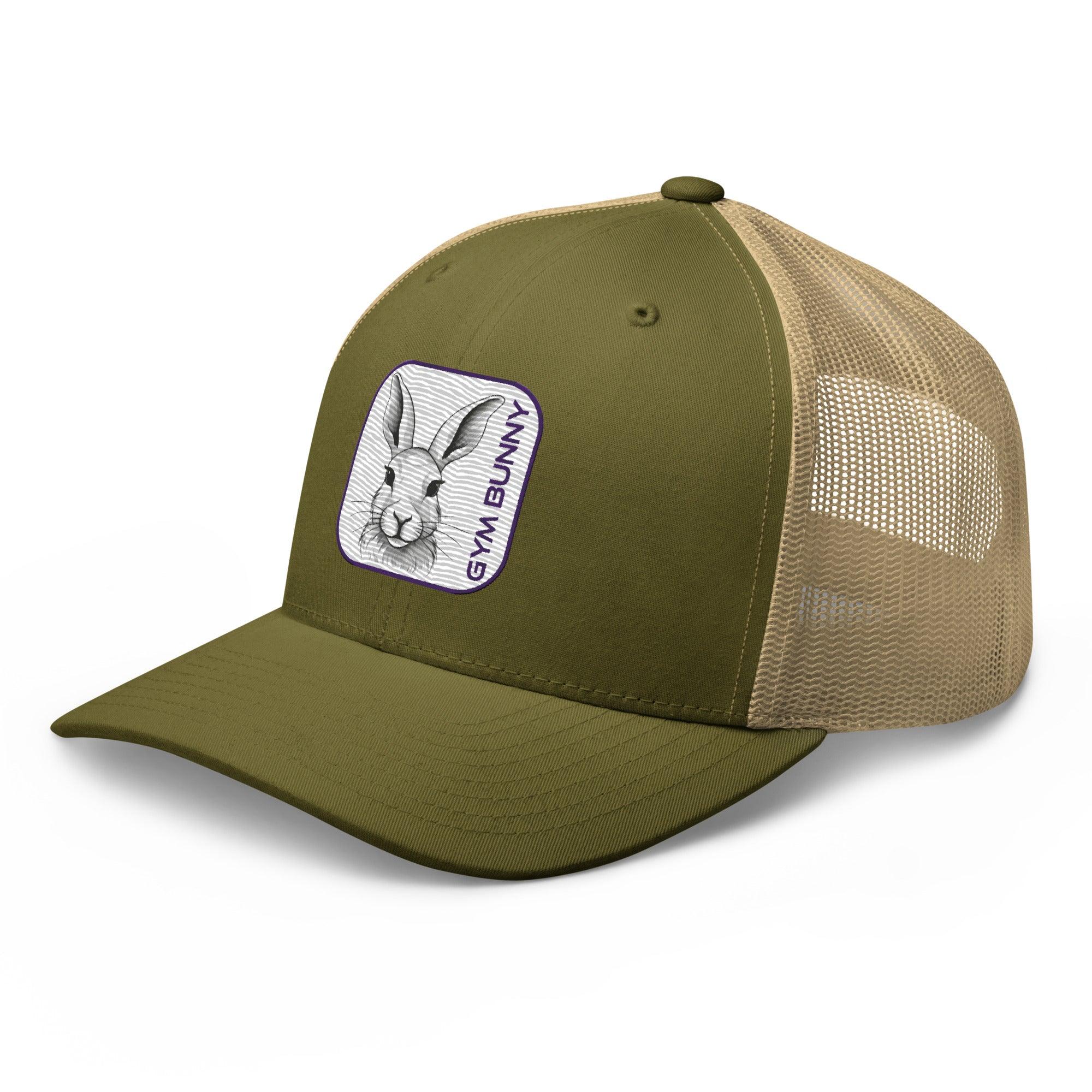 'Gym Bunny' Retro Trucker Cap - POMA Graphics