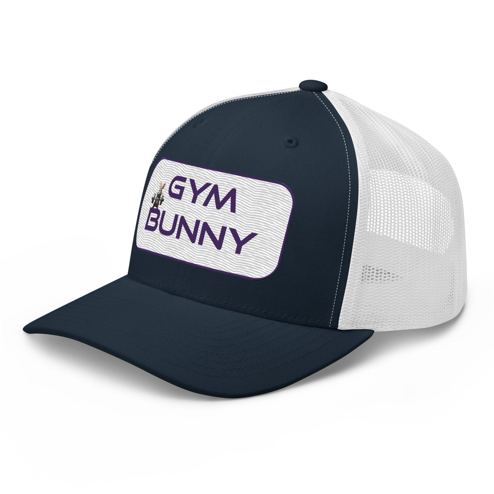 'Gym Bunny' Retro Trucker Cap - POMA Graphics