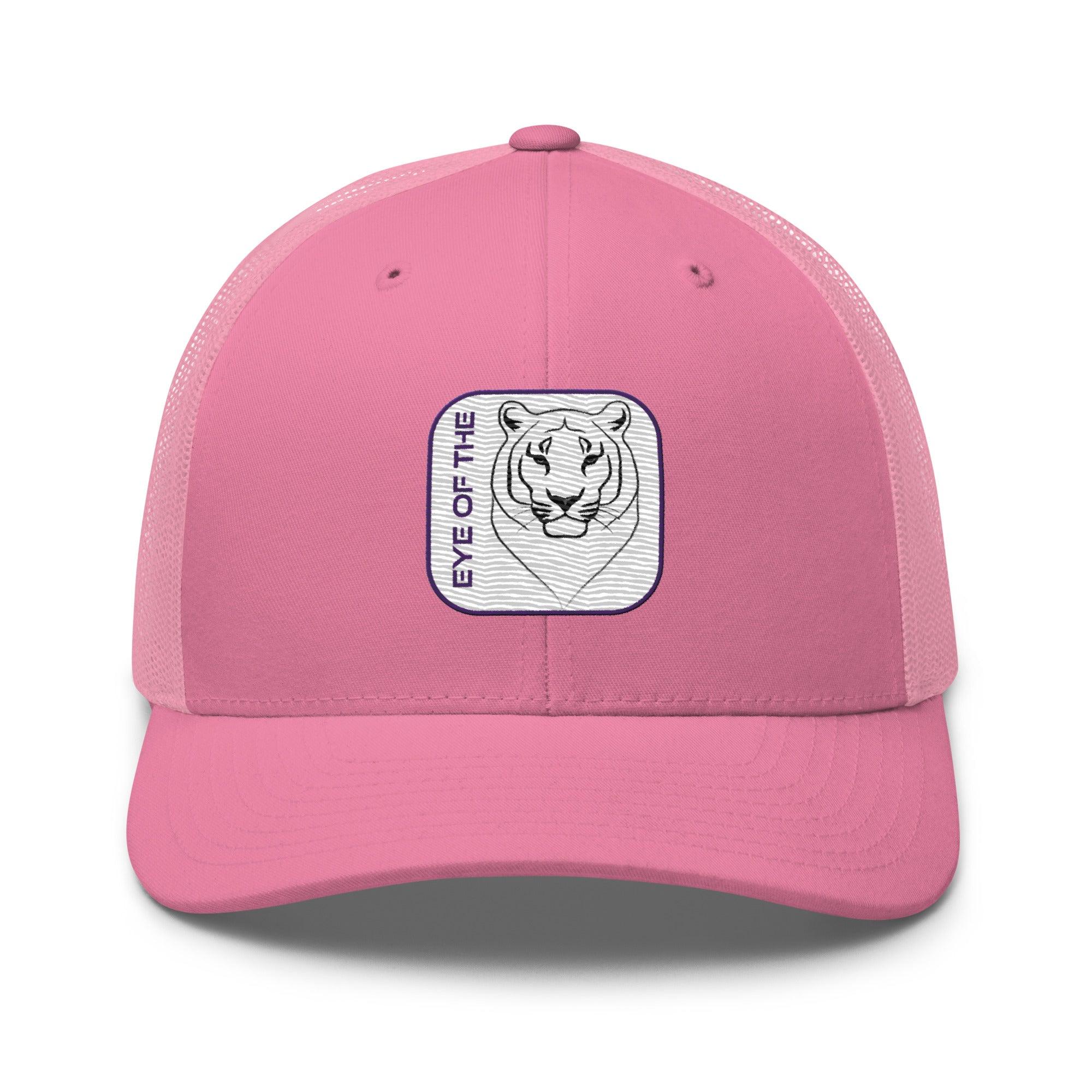 'Eye Of The Tiger' Retro Trucker Cap - POMA Graphics