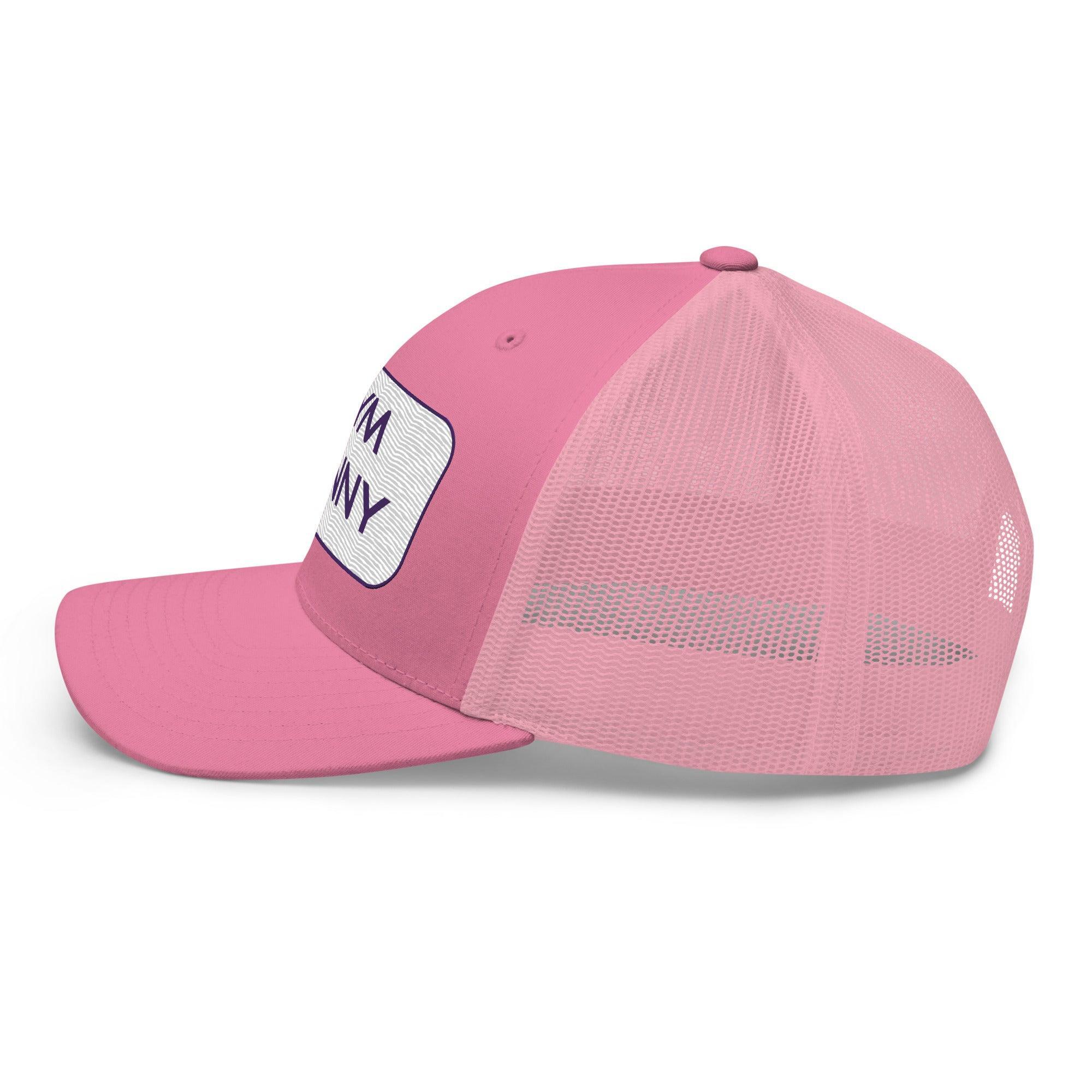 'Gym Bunny' Retro Trucker Cap - POMA Graphics