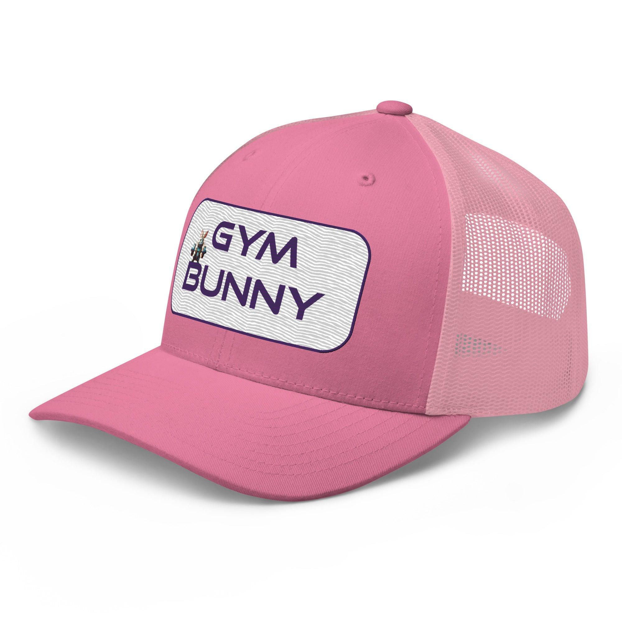 'Gym Bunny' Retro Trucker Cap - POMA Graphics