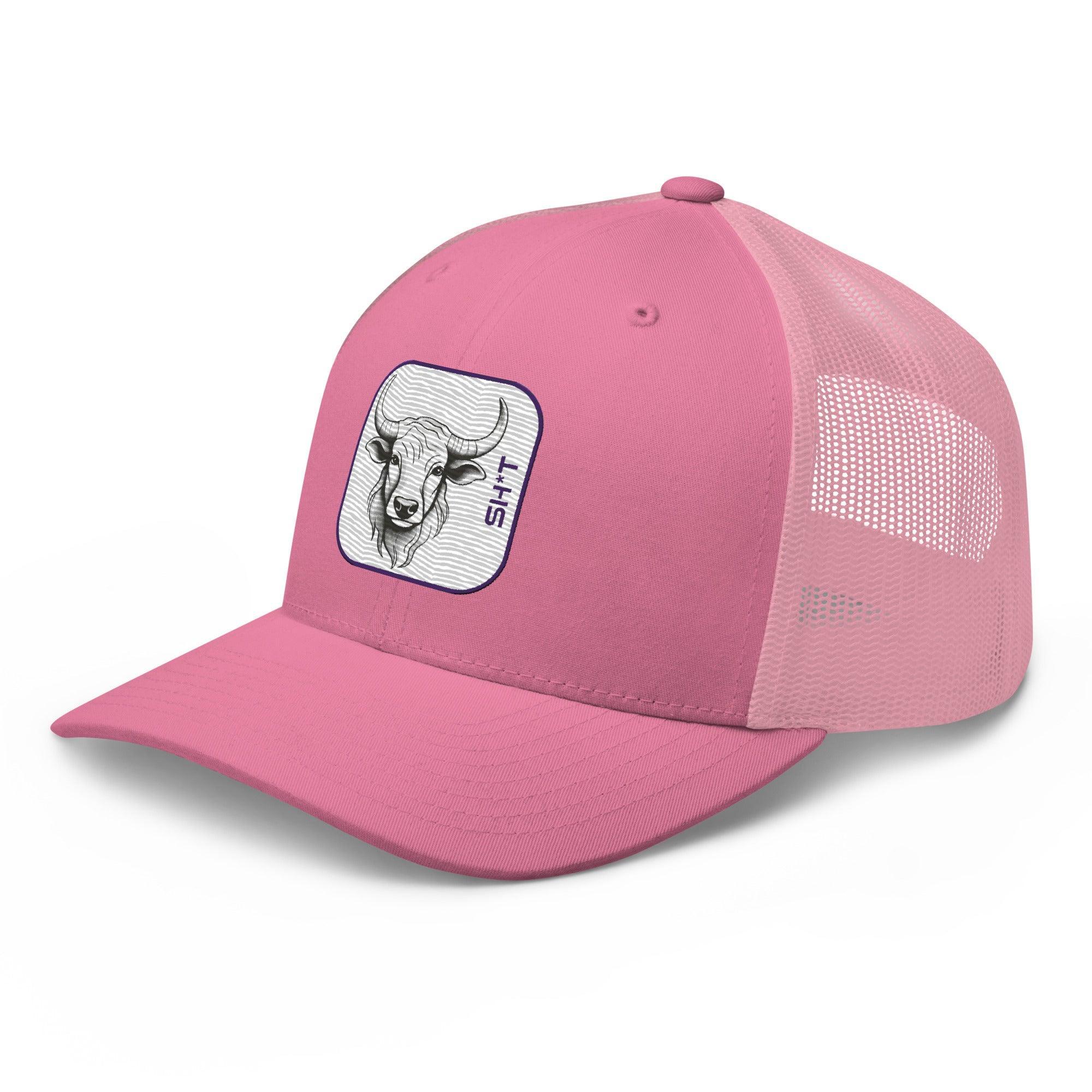 'Bull Sh*t' Retro Trucker Cap - POMA Graphics