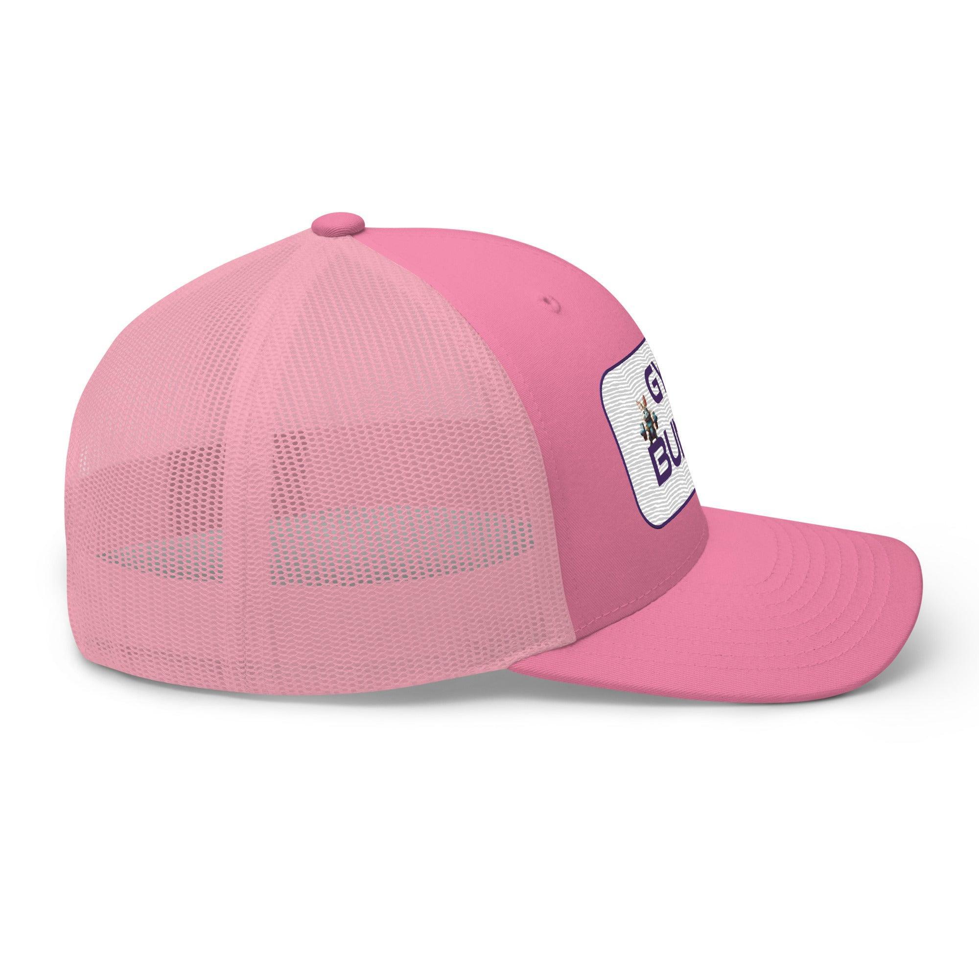 'Gym Bunny' Retro Trucker Cap - POMA Graphics