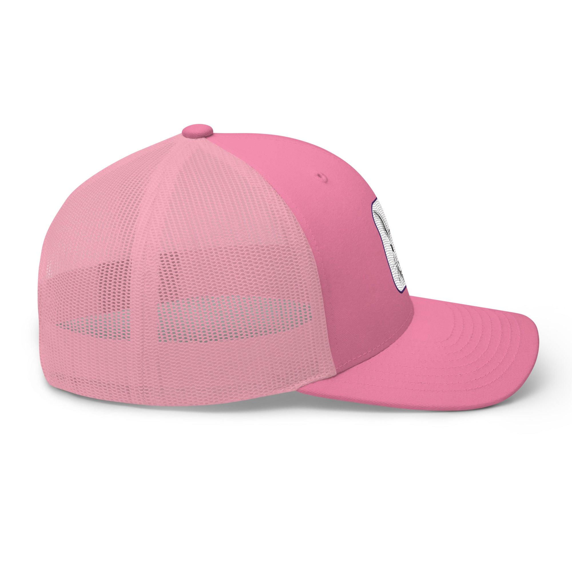 'Gym Bunny' Retro Trucker Cap - POMA Graphics