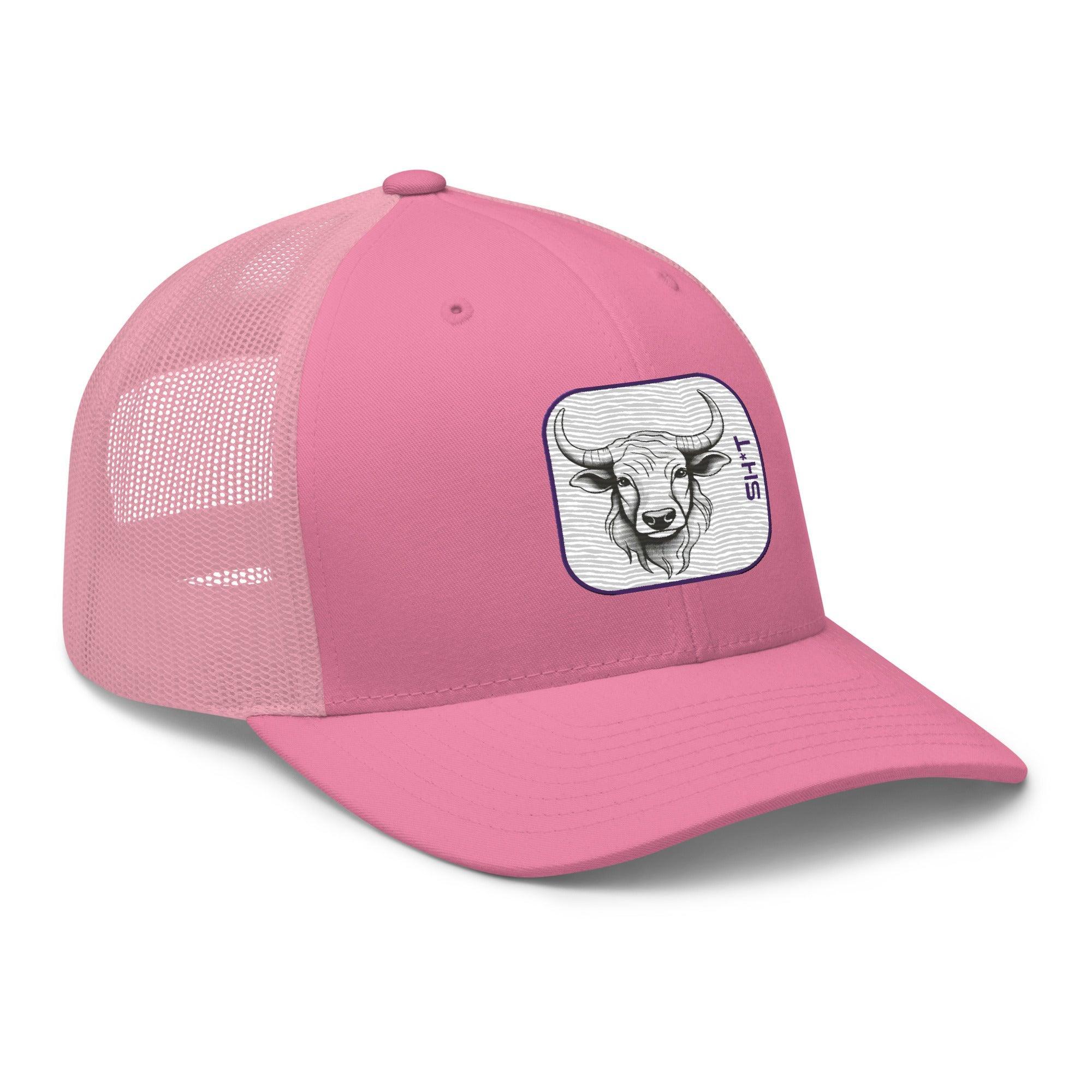 'Bull Sh*t' Retro Trucker Cap - POMA Graphics