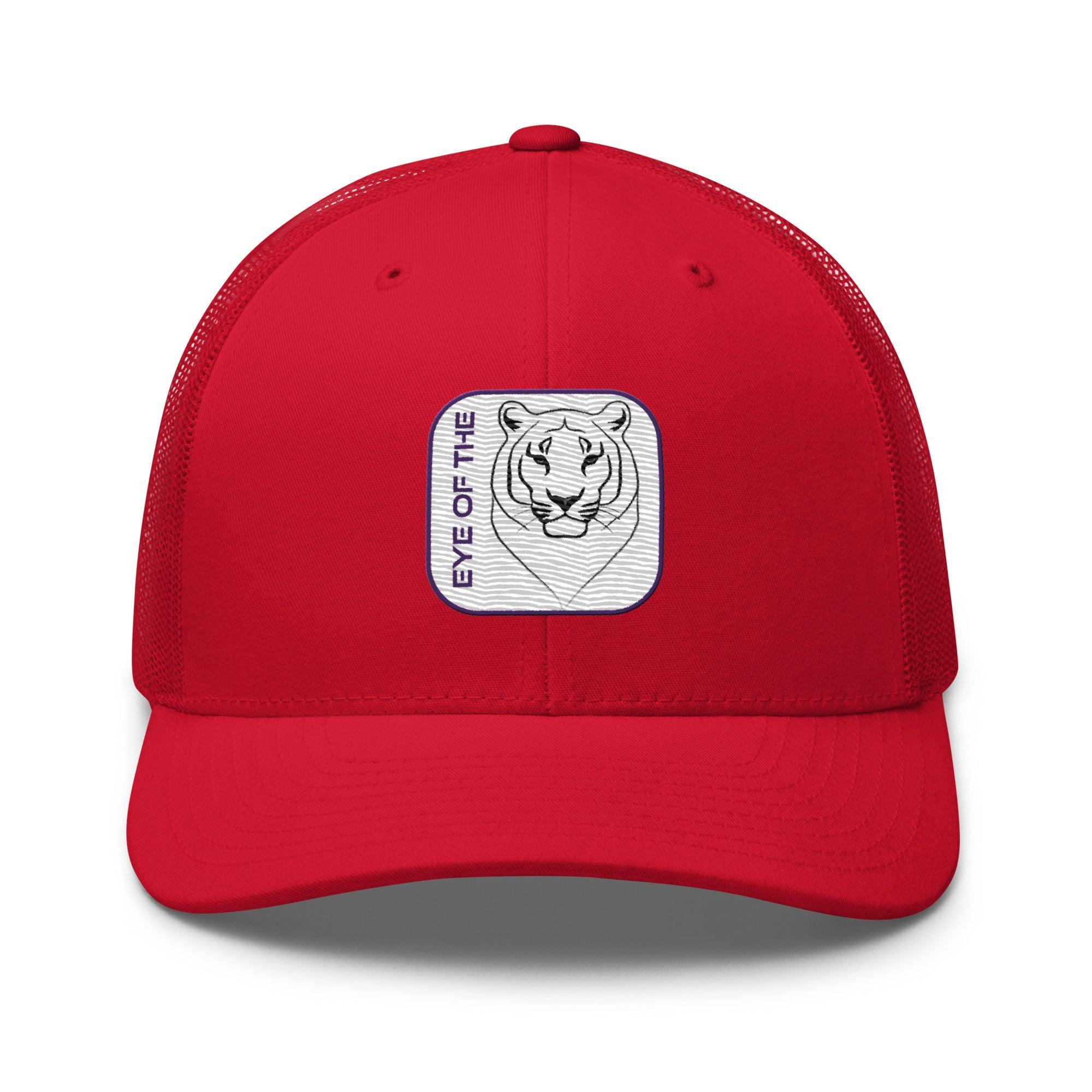 'Eye Of The Tiger' Retro Trucker Cap - POMA Graphics