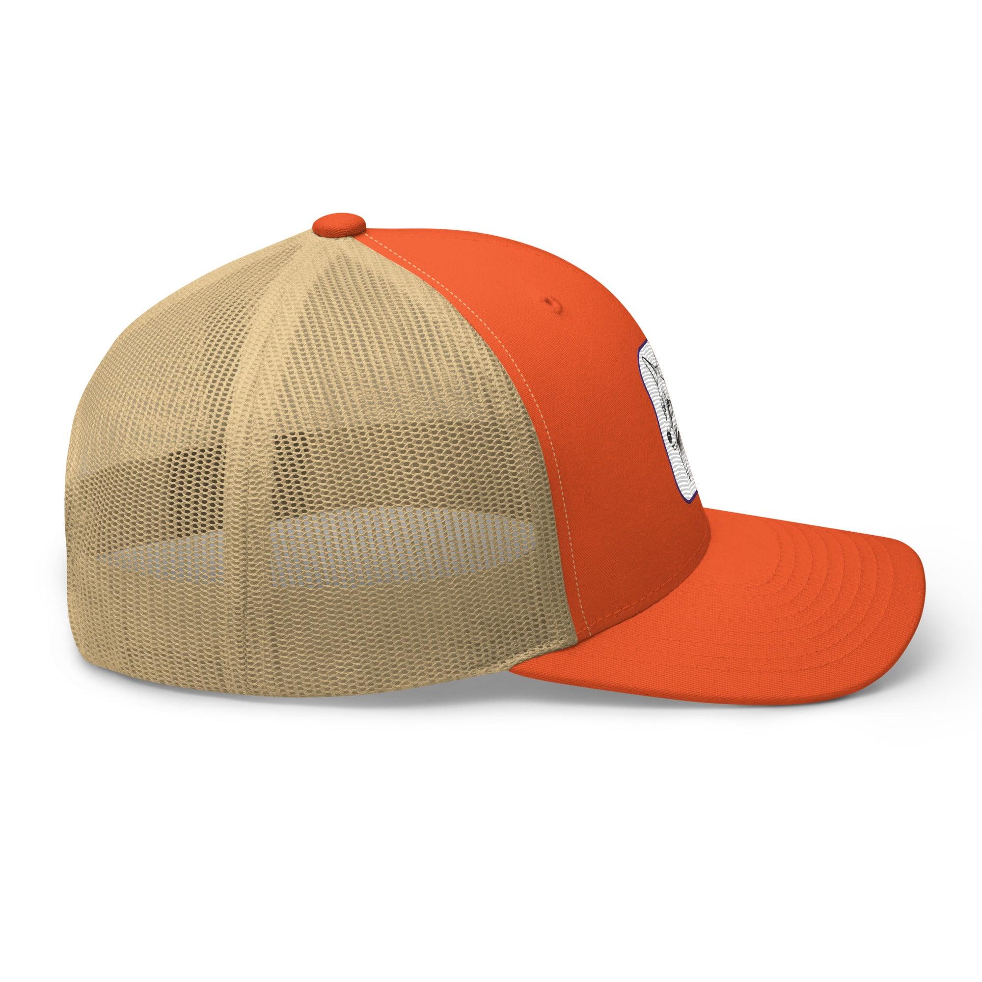 'Foxy' Retro Trucker Cap - POMA Graphics