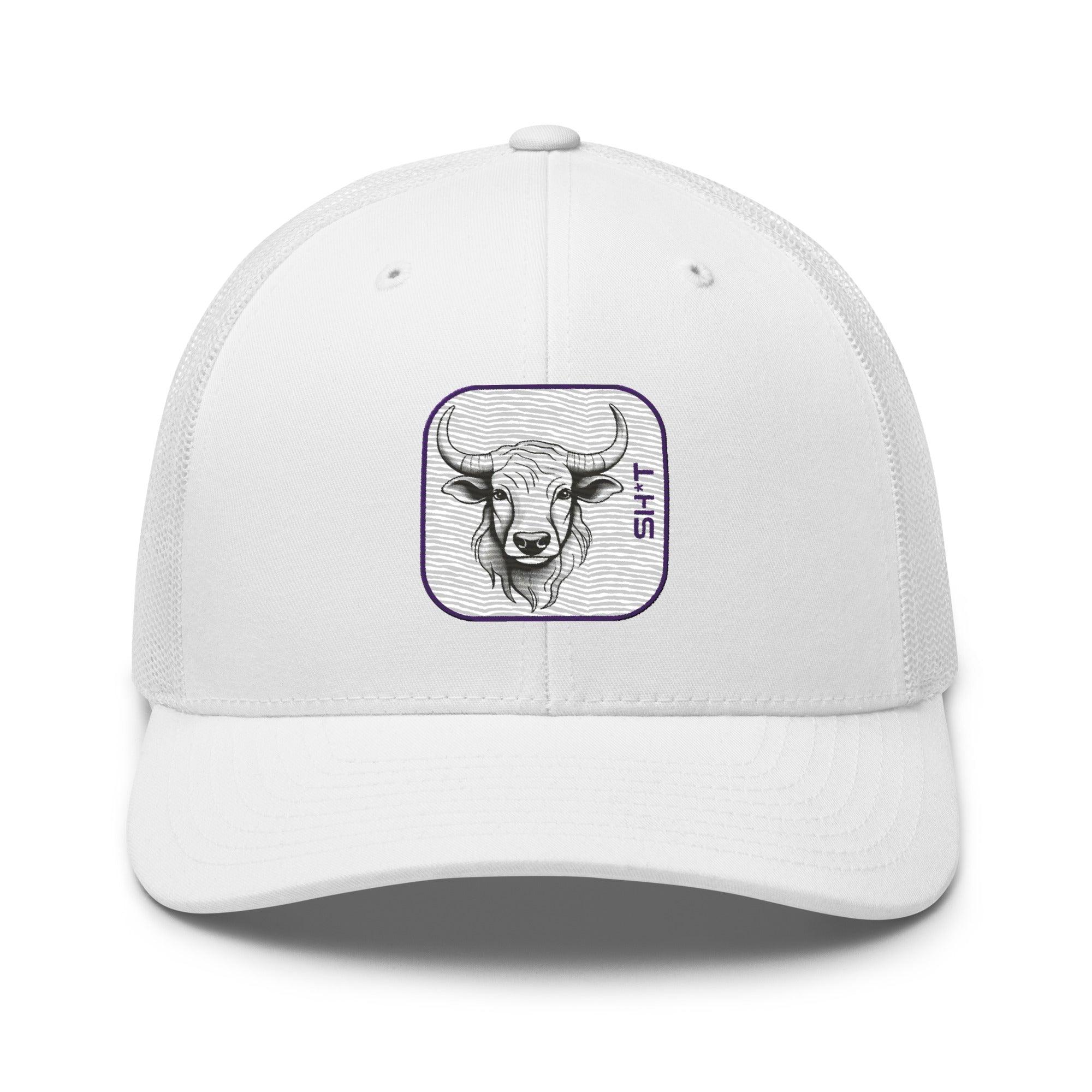 'Bull Sh*t' Retro Trucker Cap - POMA Graphics