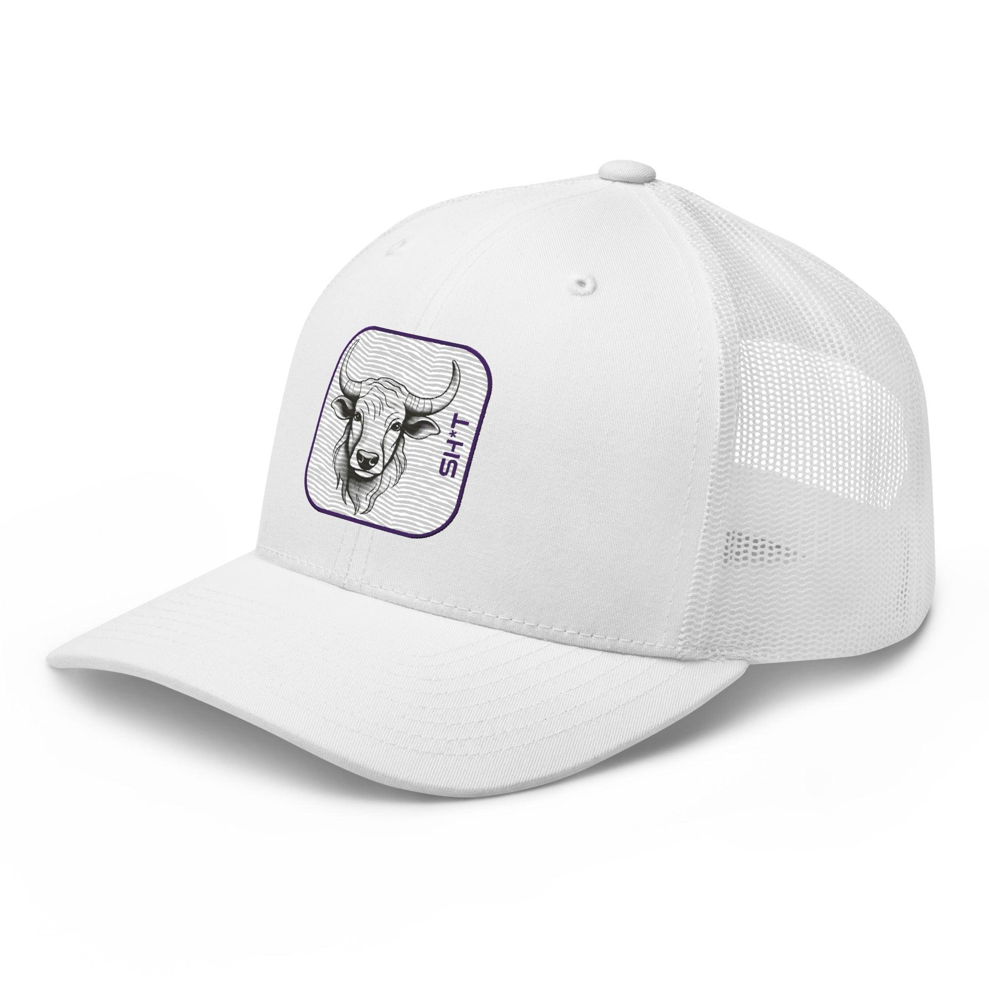 'Bull Sh*t' Retro Trucker Cap - POMA Graphics