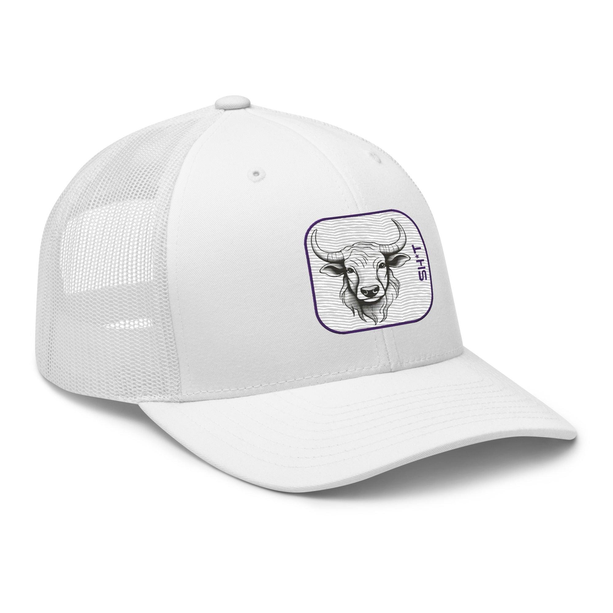 'Bull Sh*t' Retro Trucker Cap - POMA Graphics