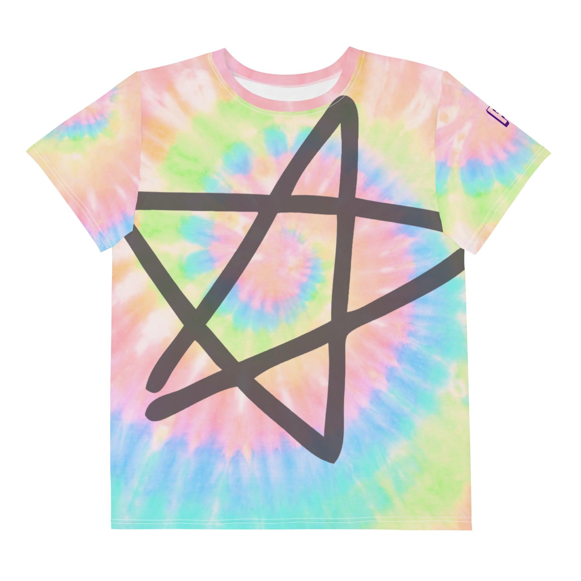 'Star' Tie-Dye Baby Tee - POMA Graphics