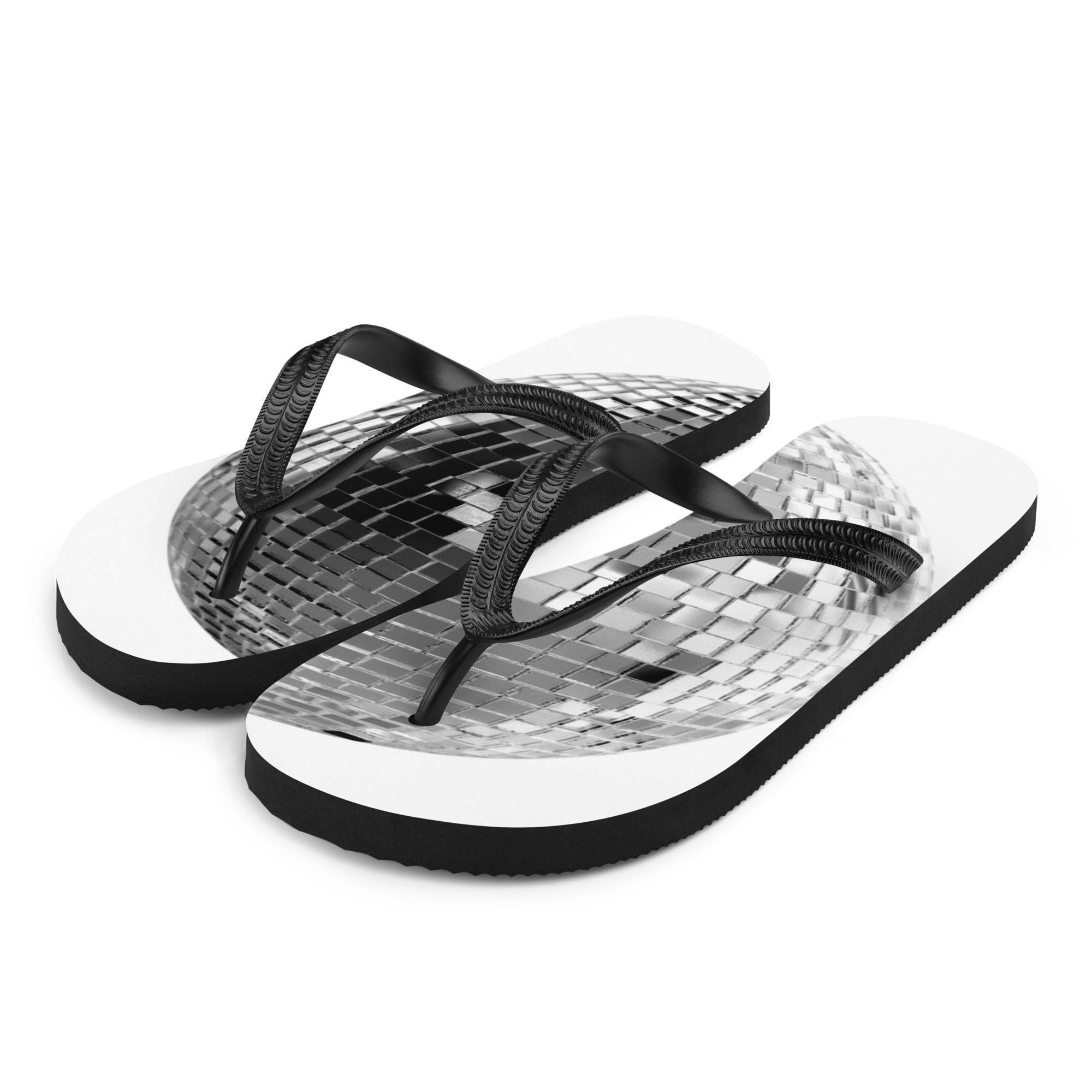 'Disco Ball' Flip-Flops