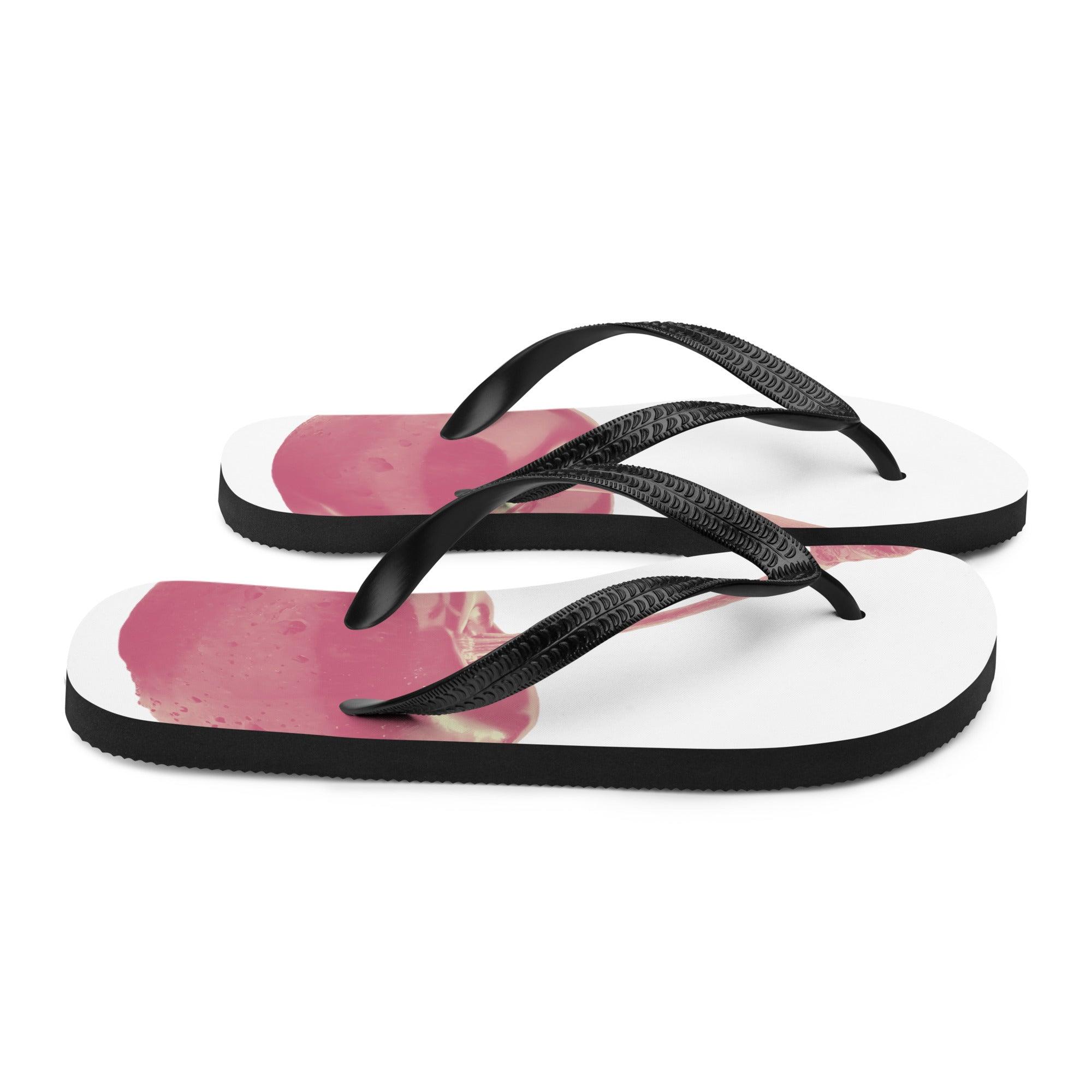 'Cherry Red' Flip-Flops