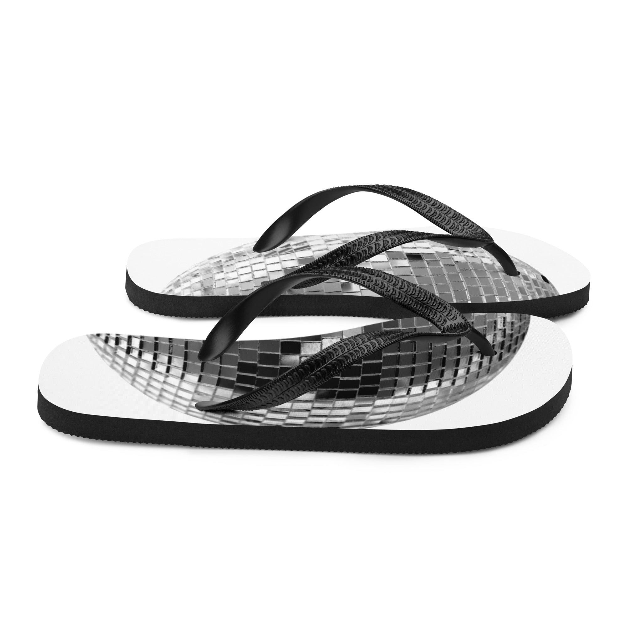 'Disco Ball' Flip-Flops