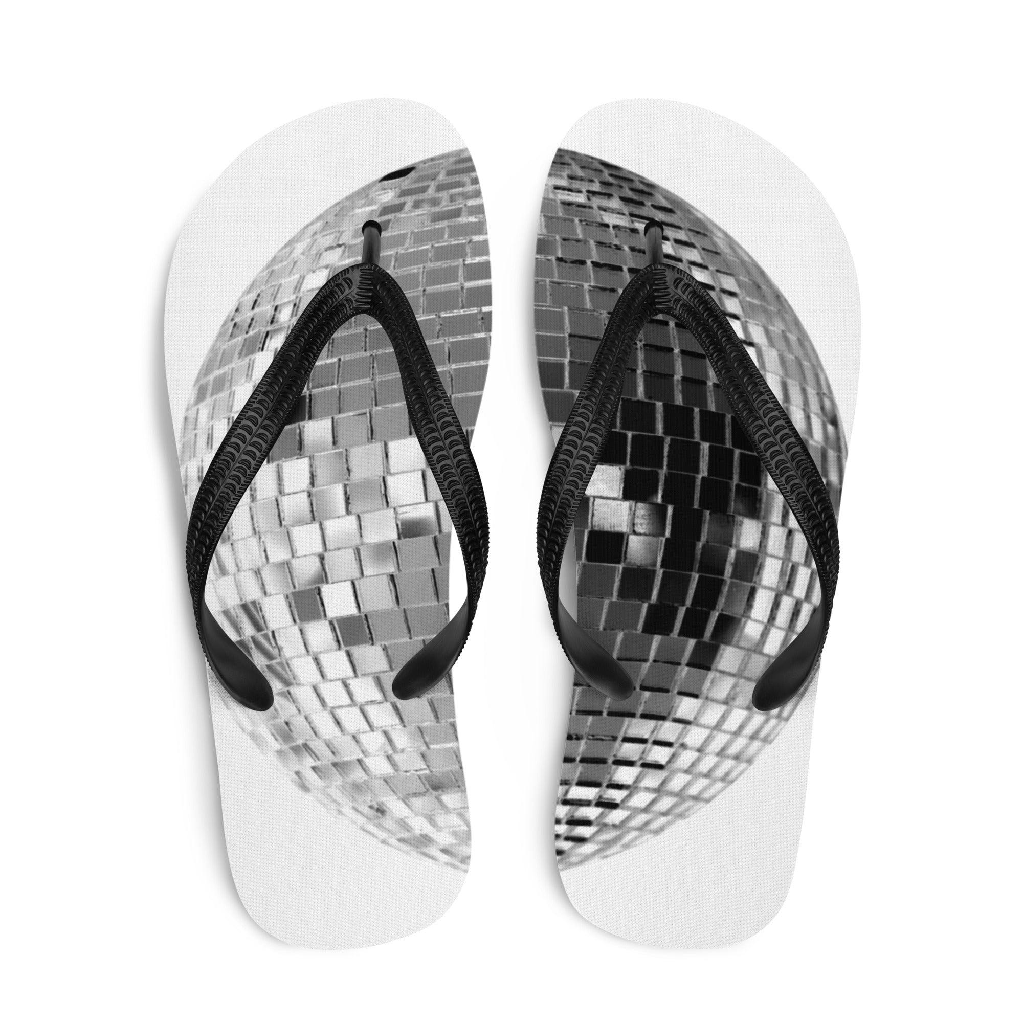 'Disco Ball' Flip-Flops