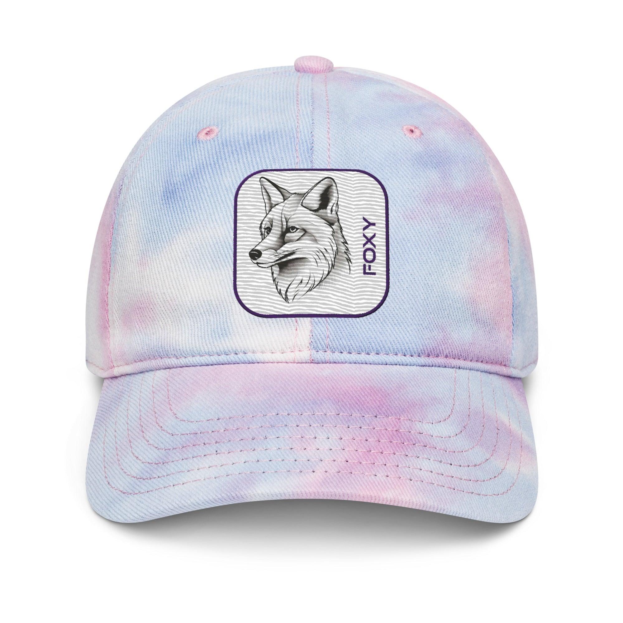 'Foxy' Tie dye hat - POMA Graphics