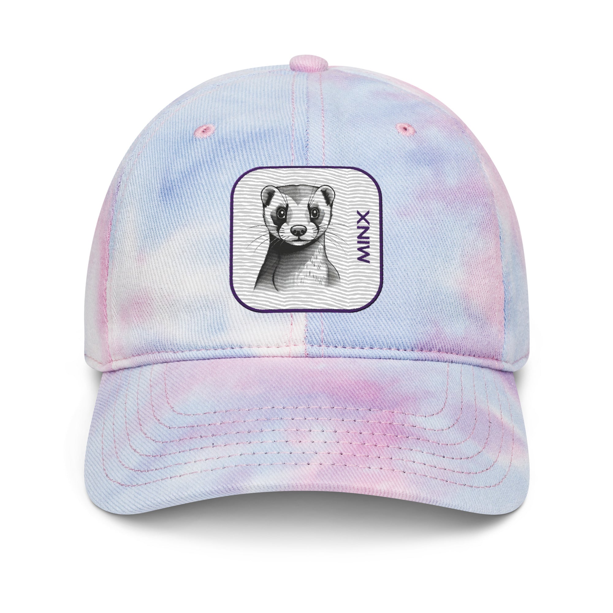 'Minx' Tie dye hat