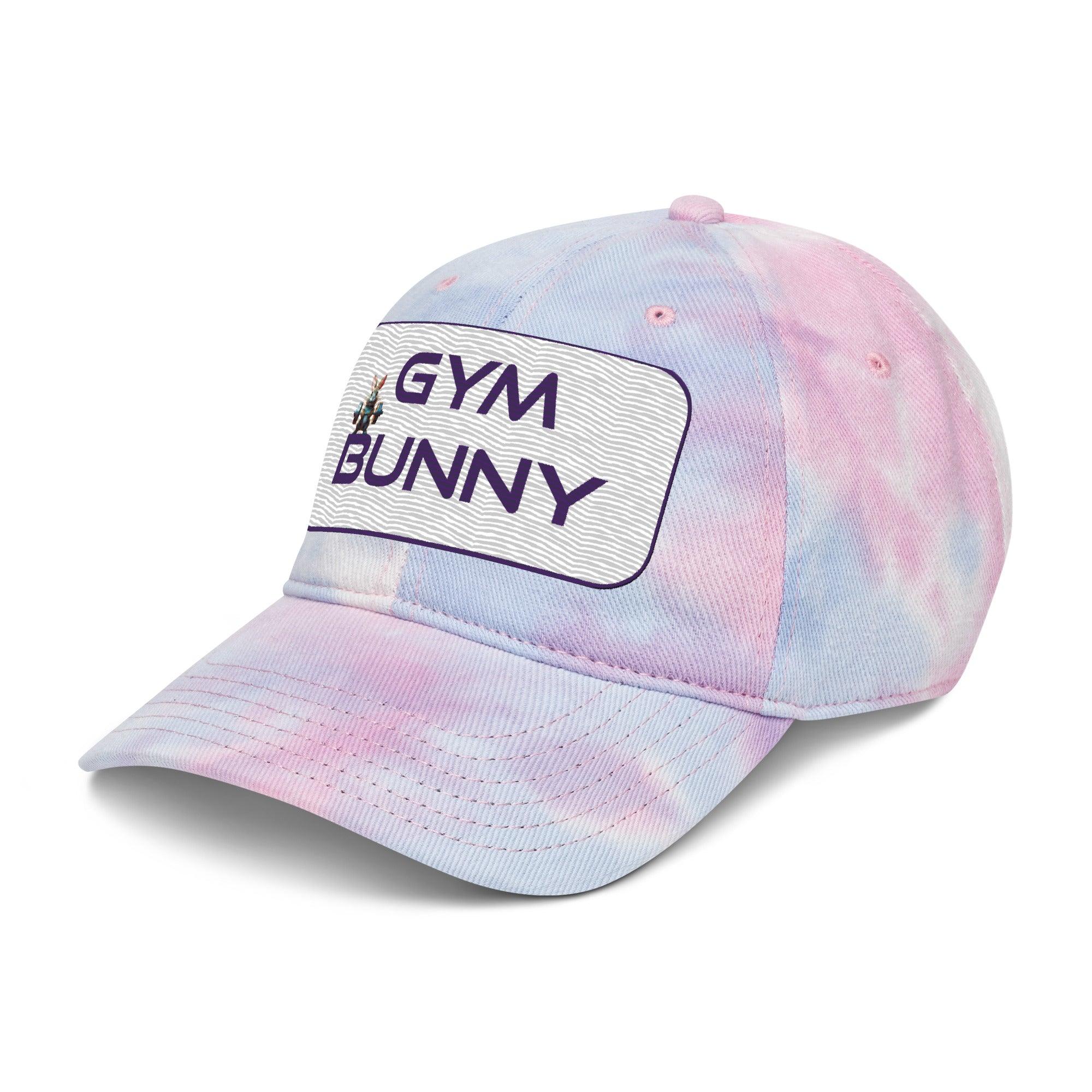 'Gym Bunny' Tie dye hat - POMA Graphics