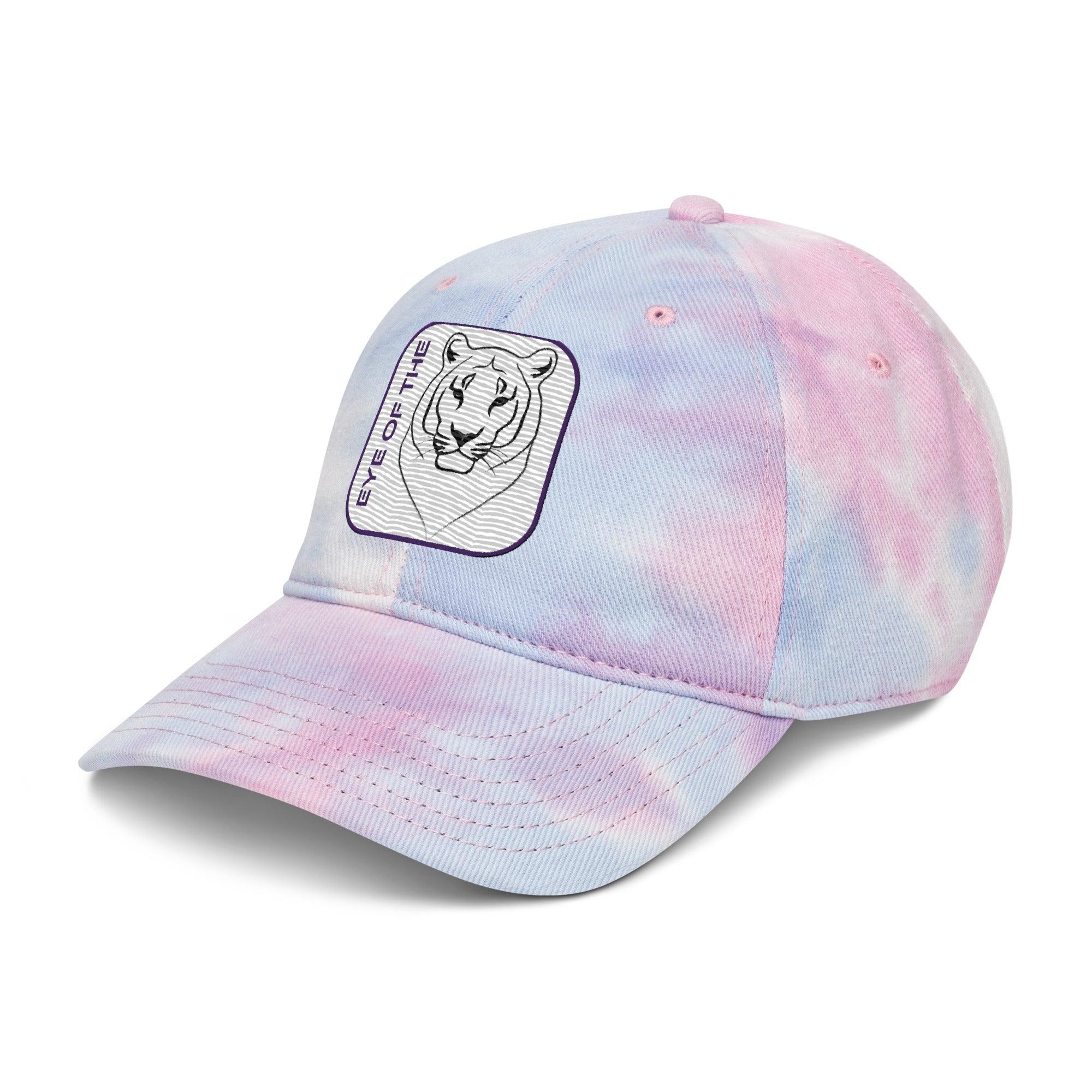 'Eye Of The Tiger' Tie dye hat - POMA Graphics