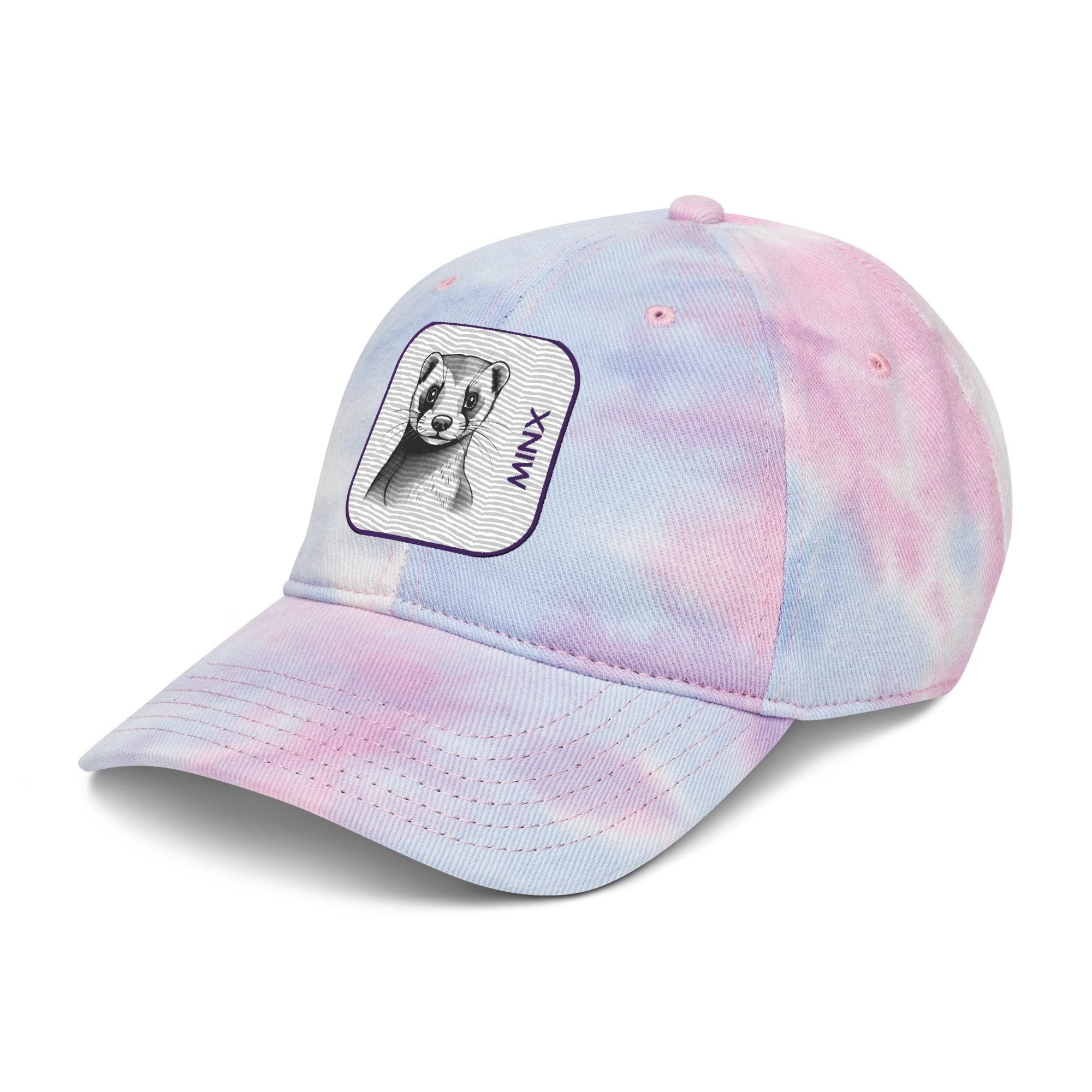 'Minx' Tie dye hat - POMA Graphics