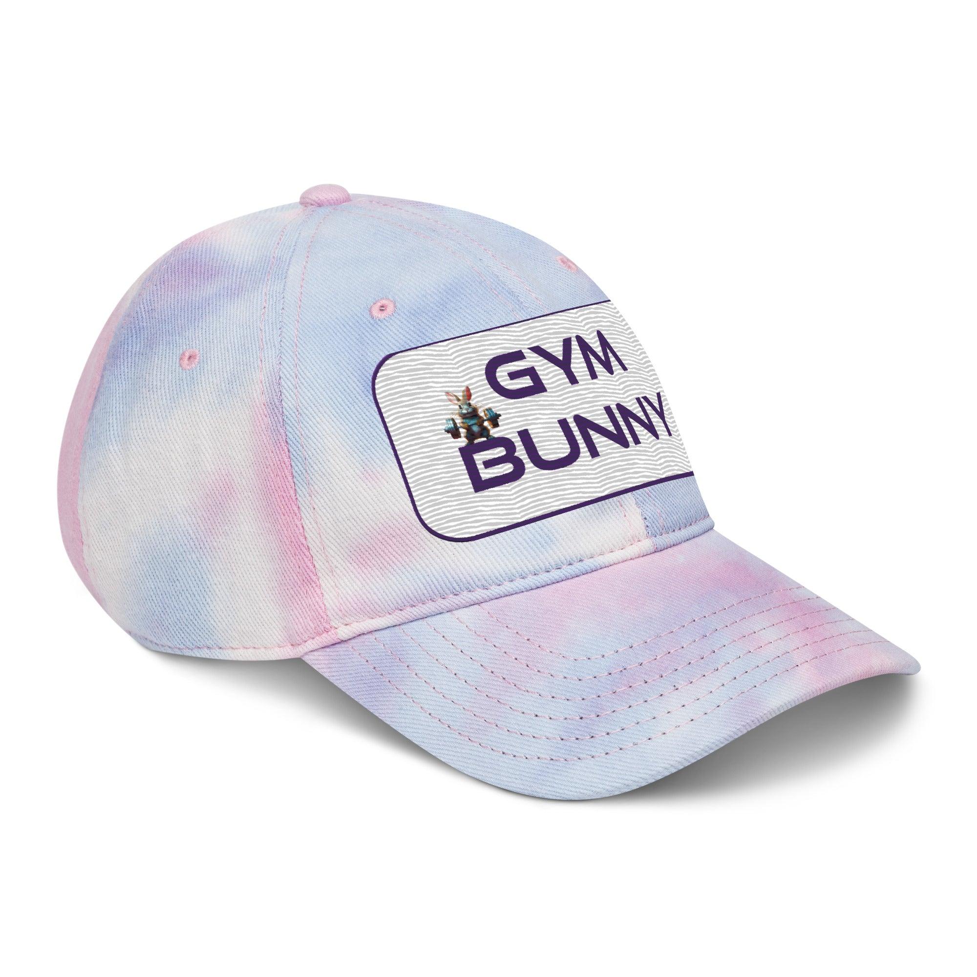 'Gym Bunny' Tie dye hat - POMA Graphics