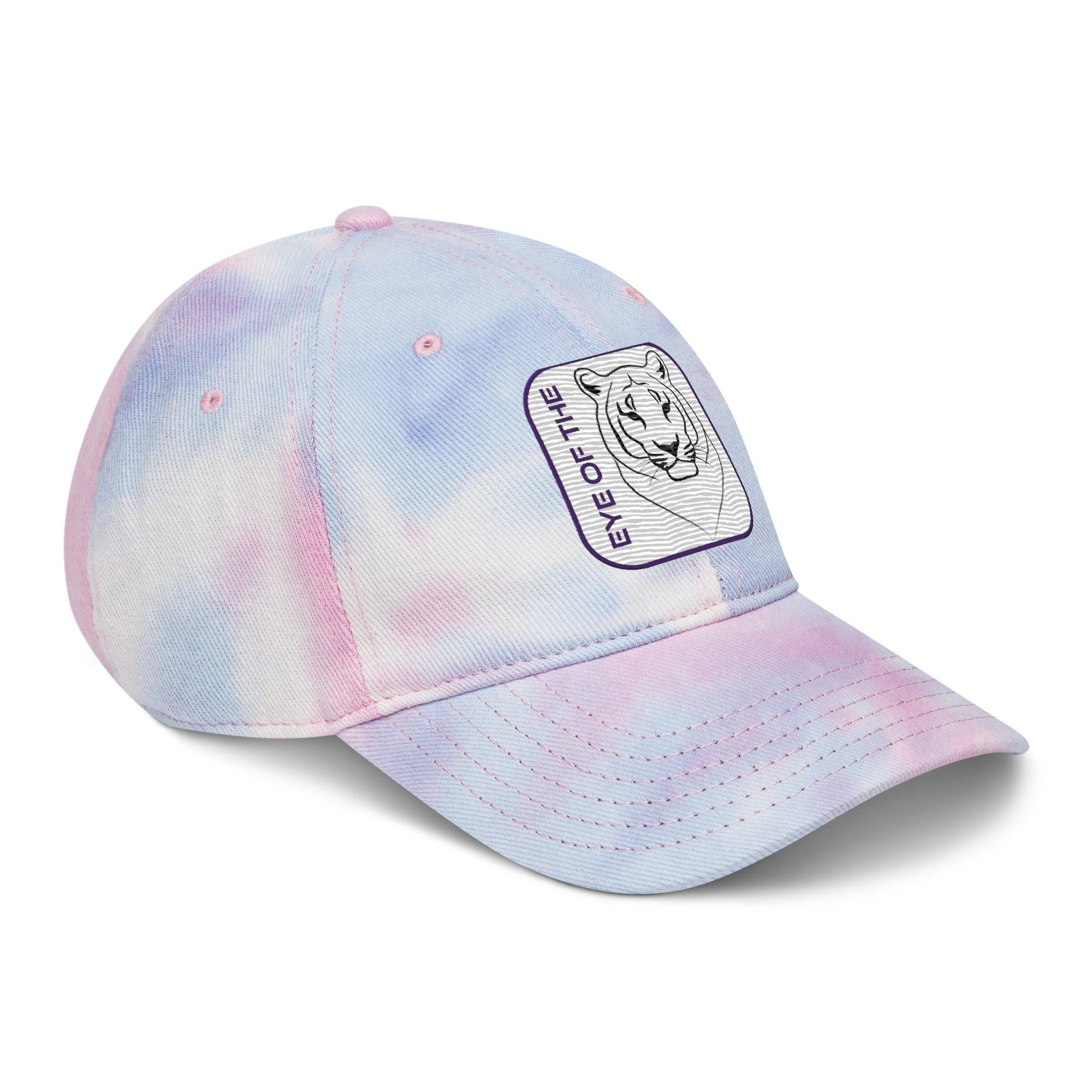 'Eye Of The Tiger' Tie dye hat - POMA Graphics