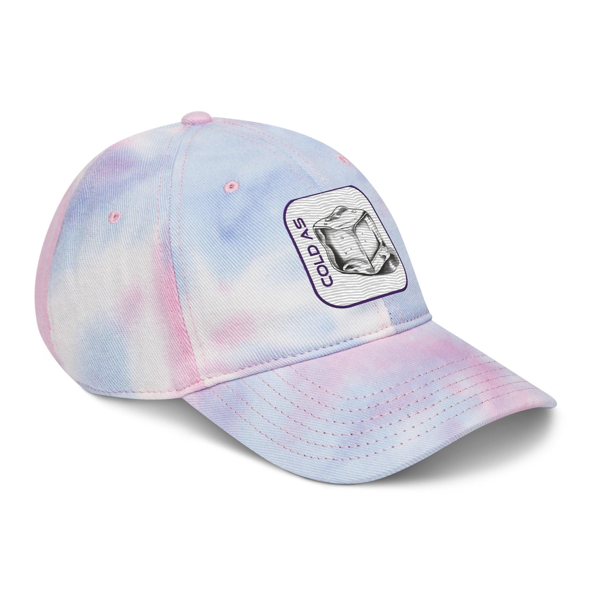 'Cold As Ice' Tie dye hat - POMA Graphics