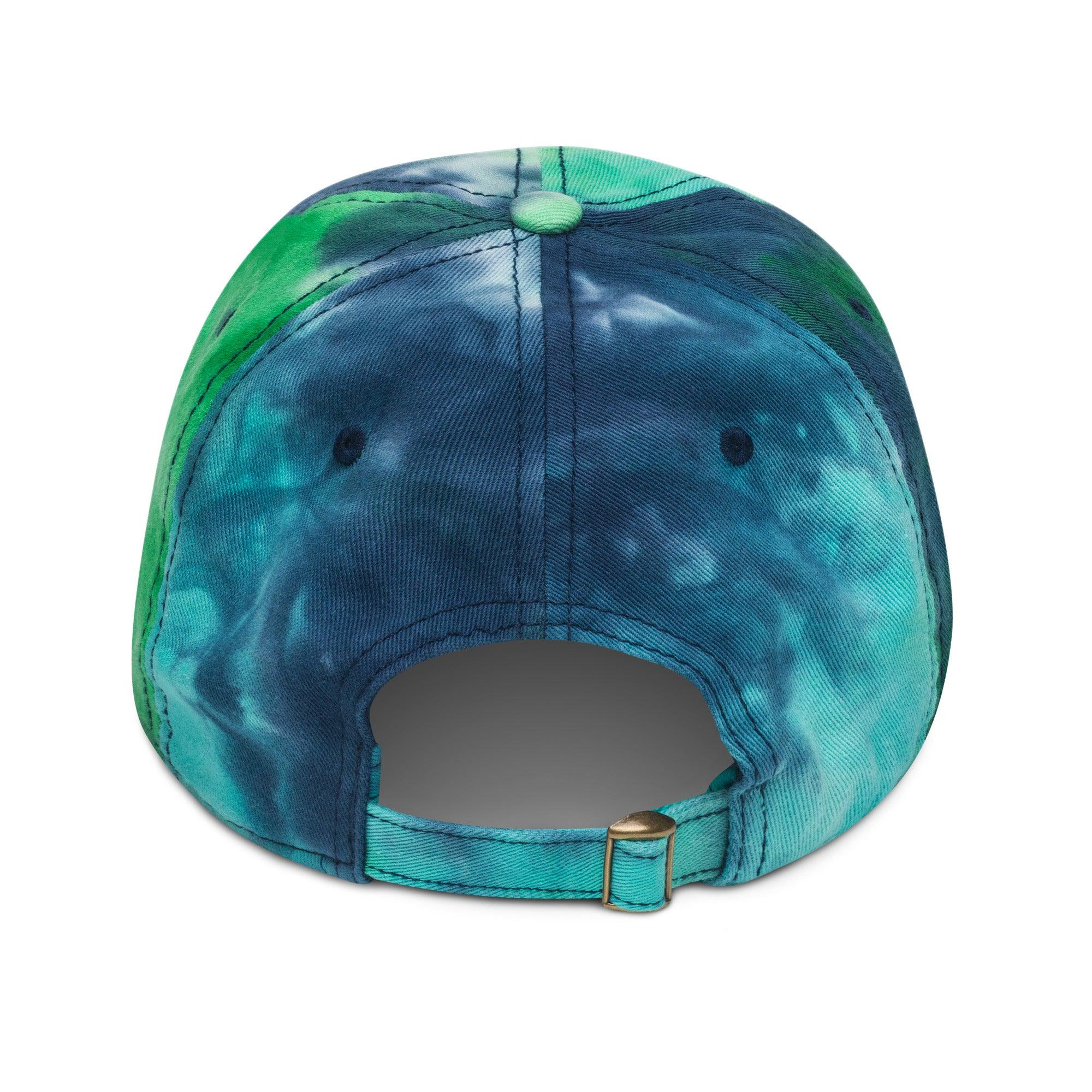 'Cold As Ice' Tie dye hat - POMA Graphics