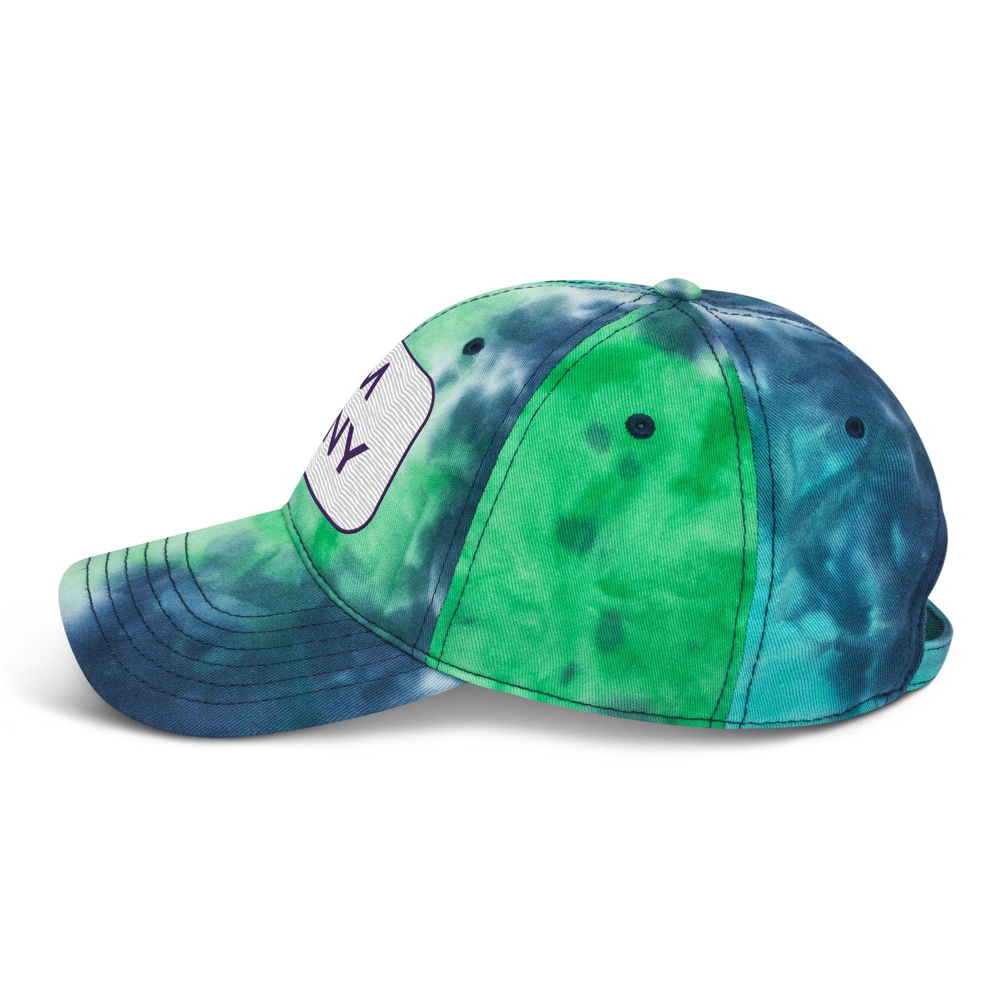 'Gym Bunny' Tie dye hat - POMA Graphics