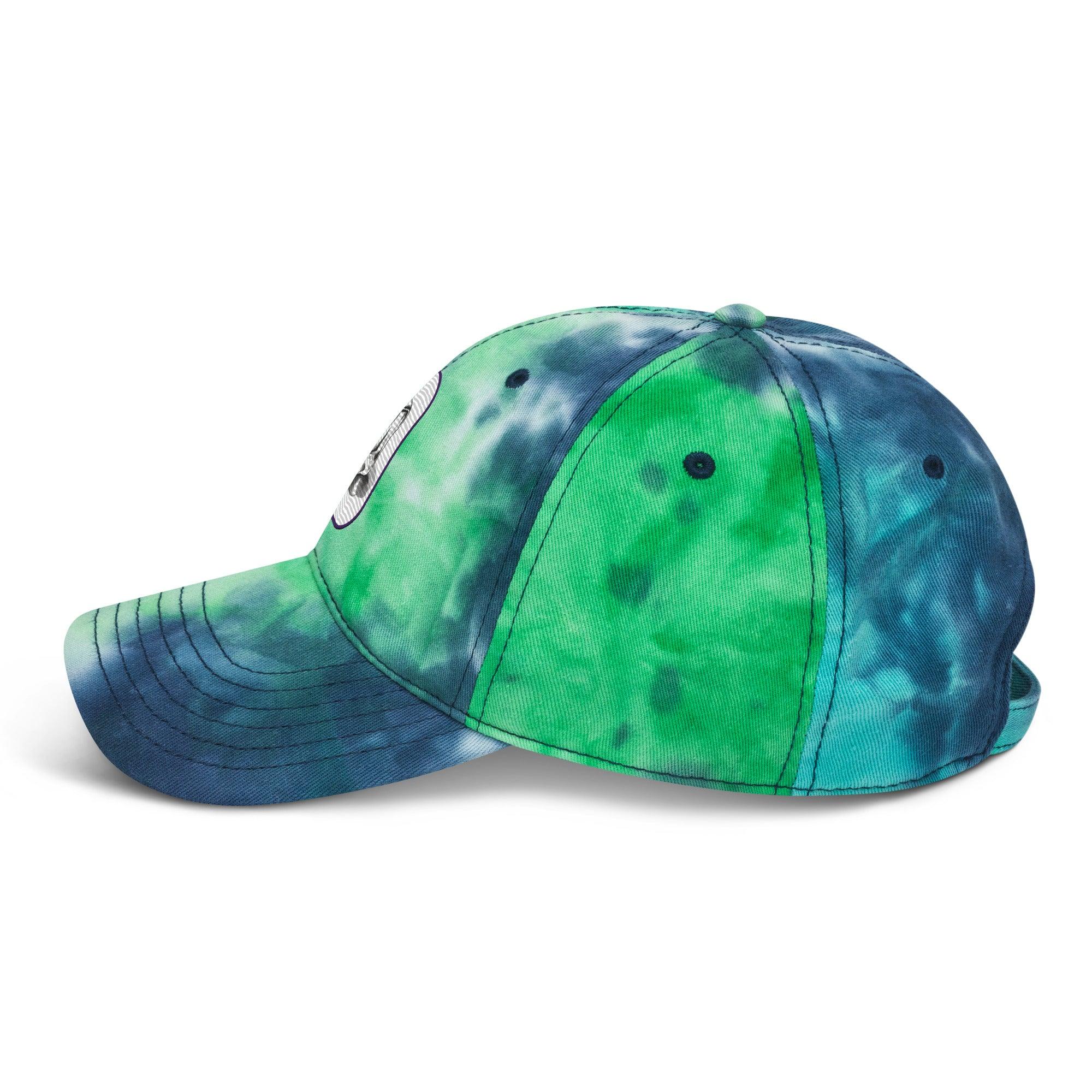 'Cold As Ice' Tie dye hat - POMA Graphics