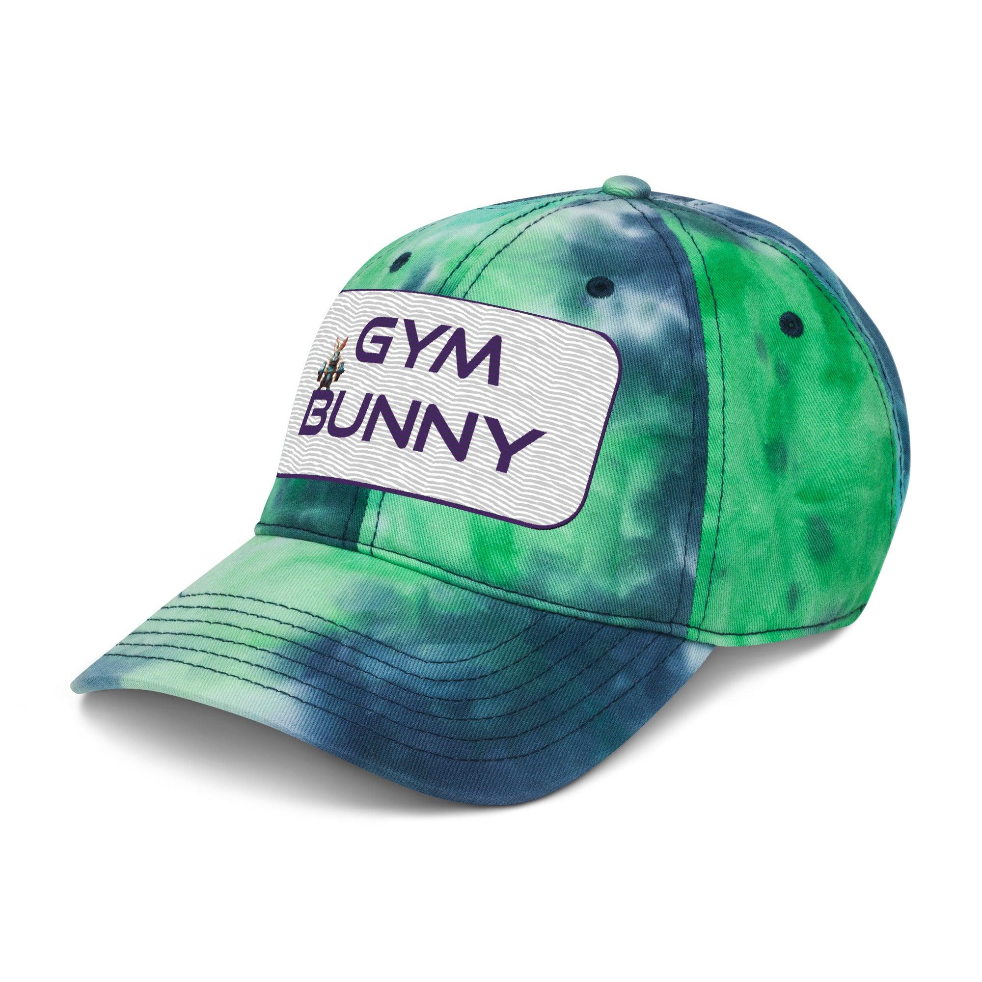 'Gym Bunny' Tie dye hat - POMA Graphics