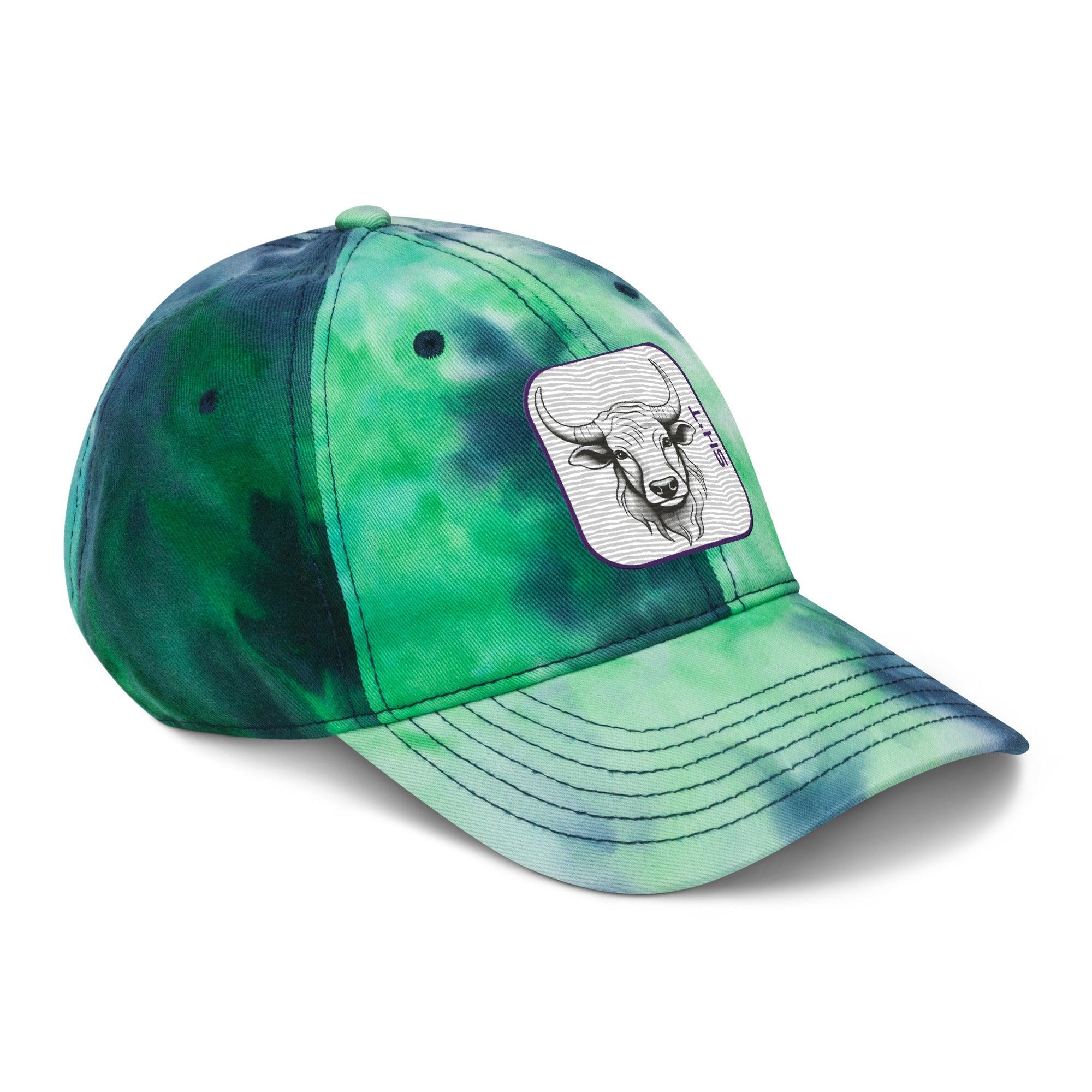 'Bull Sh*t' Tie dye hat - POMA Graphics