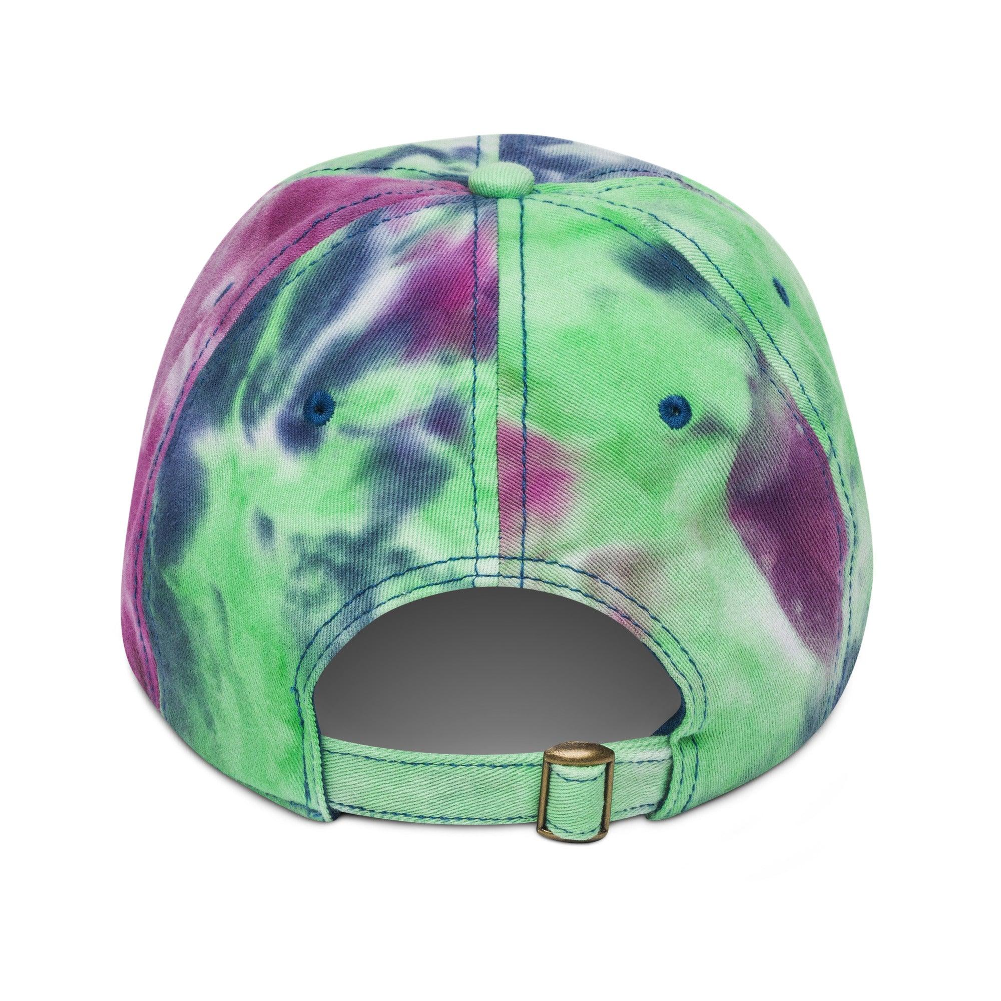 'Cold As Ice' Tie dye hat - POMA Graphics